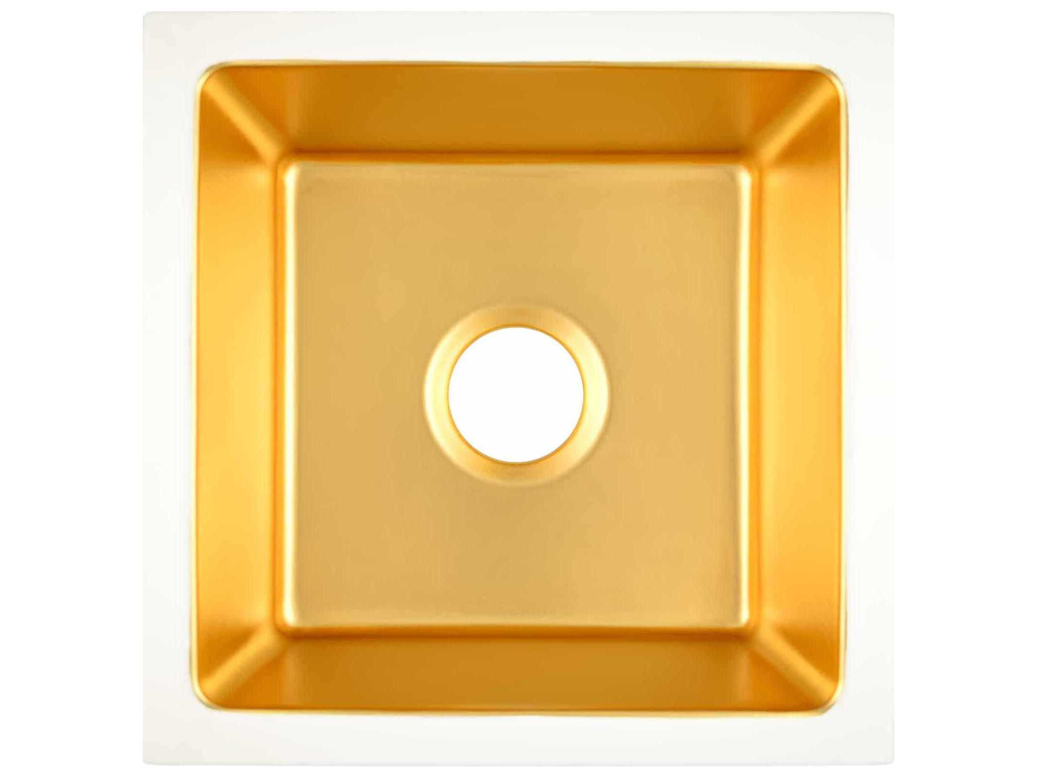 Native Trails Reveler Matte Gold Prep Sink