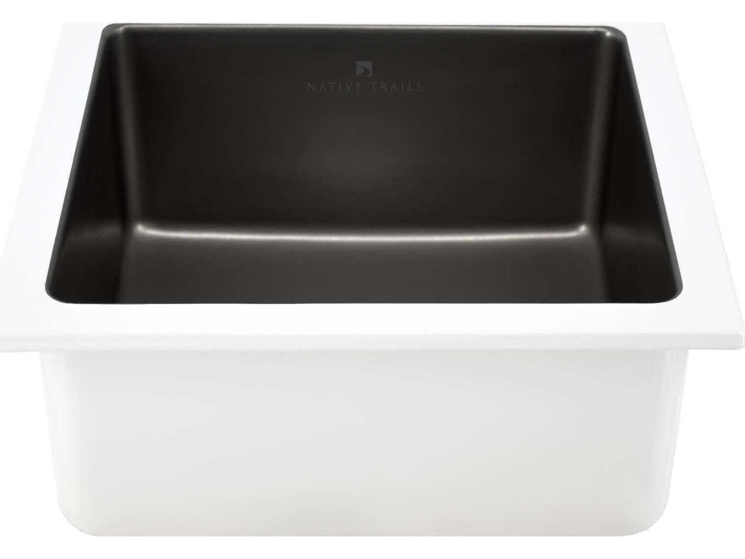 Native Trails Reveler Gunmetal Prep Sink