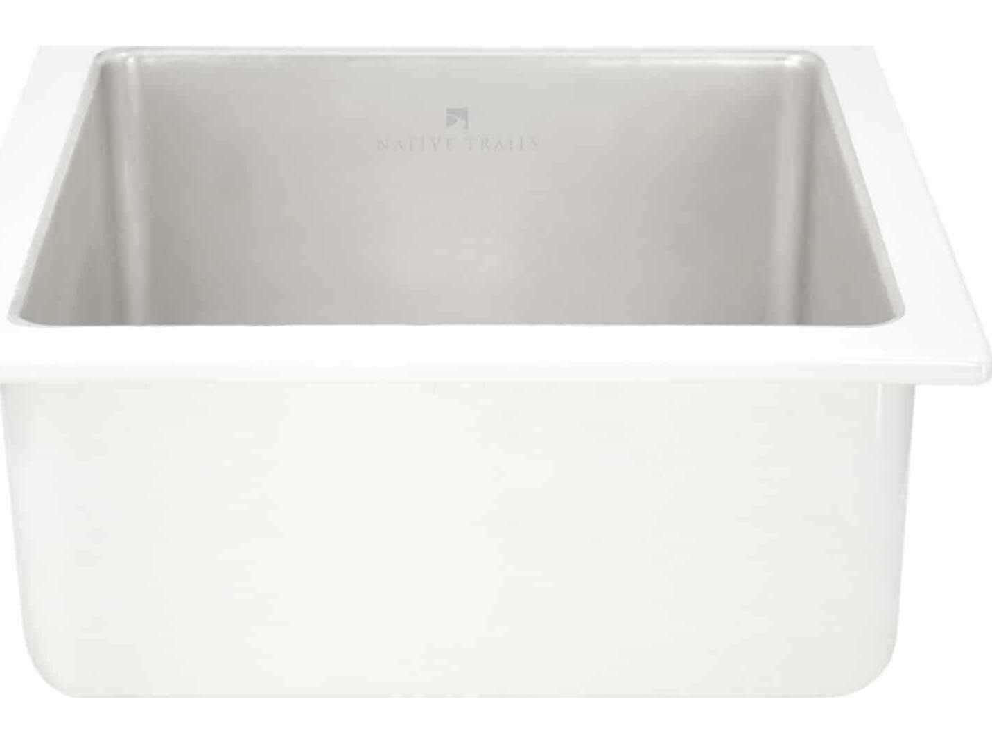 Native Trails Reveler Silver Prep Sink