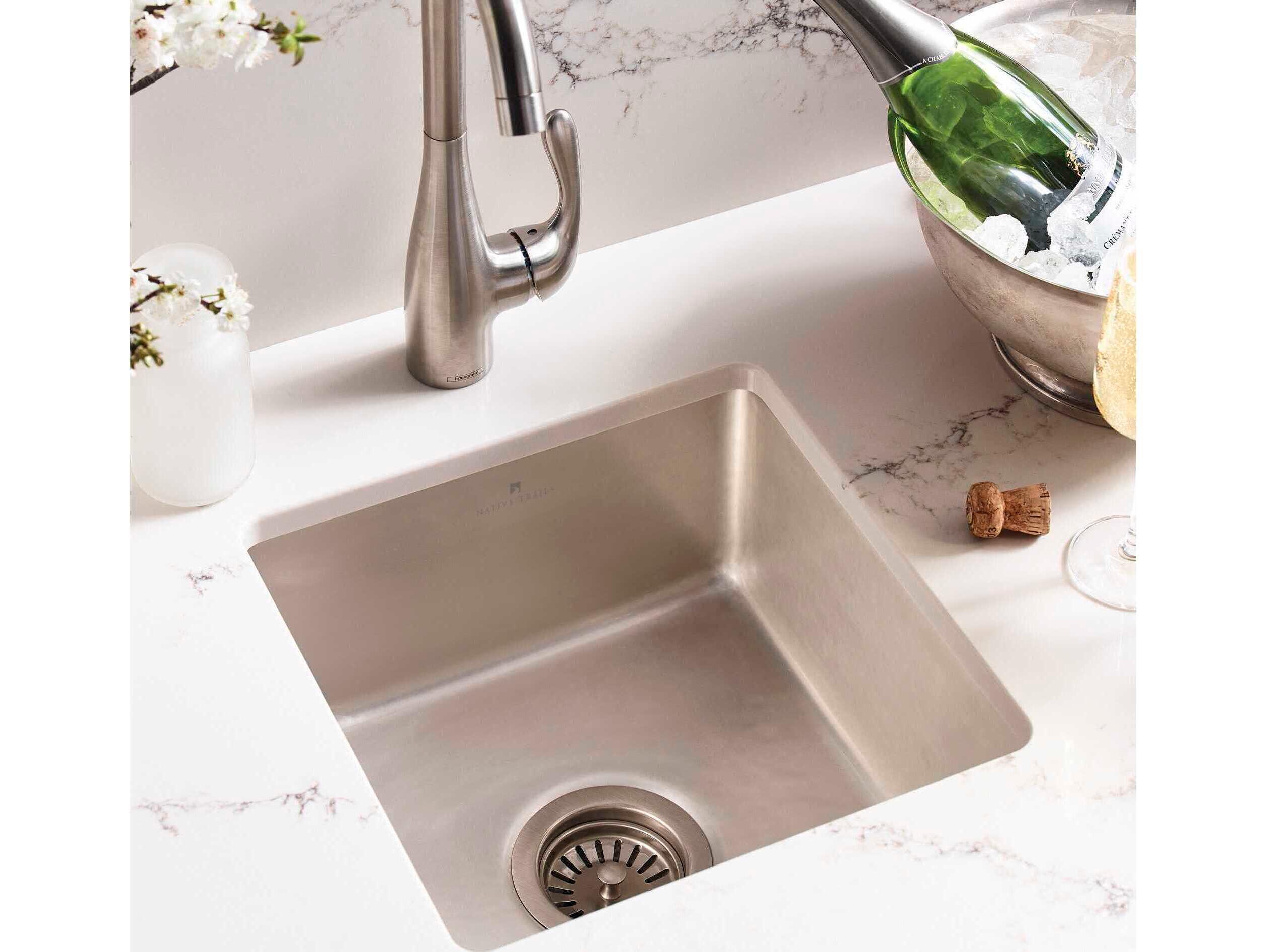 Native Trails Reveler Silver Prep Sink