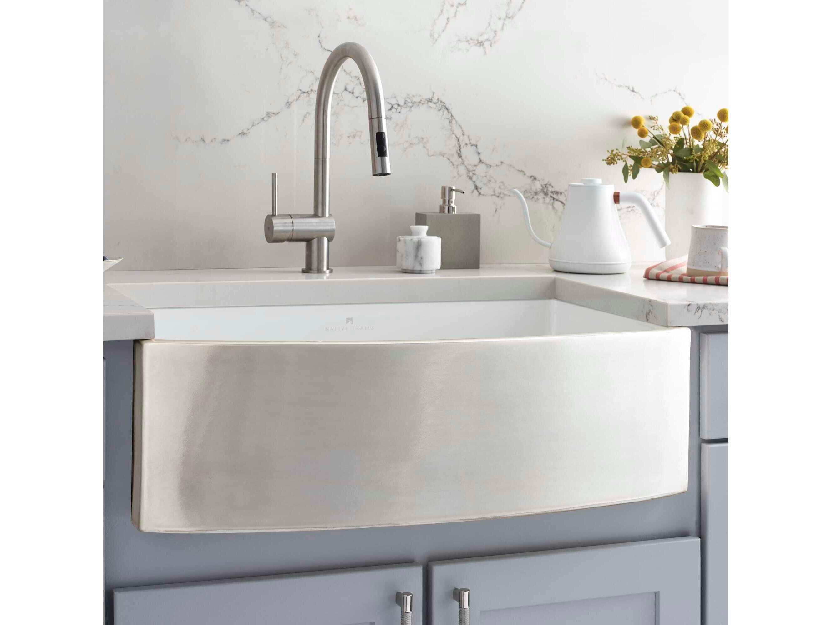 Native Trails Rendezvous Silver Kitchen Sink