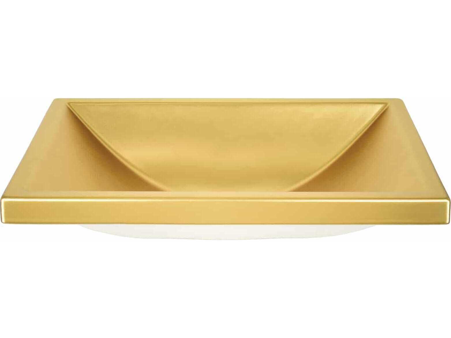 Native Trails Amara Matte Gold Bathroom Sink