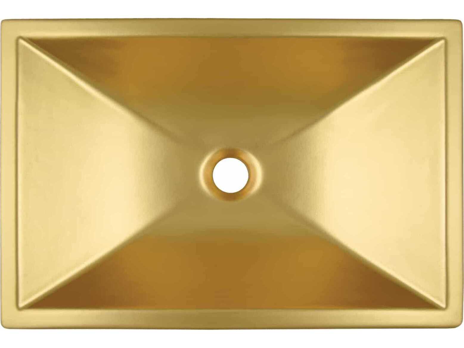 Native Trails Amara Matte Gold Bathroom Sink