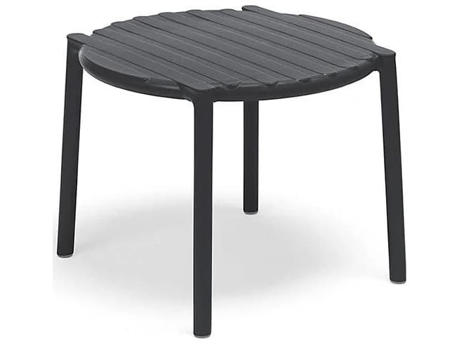 Nardi Doga Resin Antracite Round Outdoor End Table