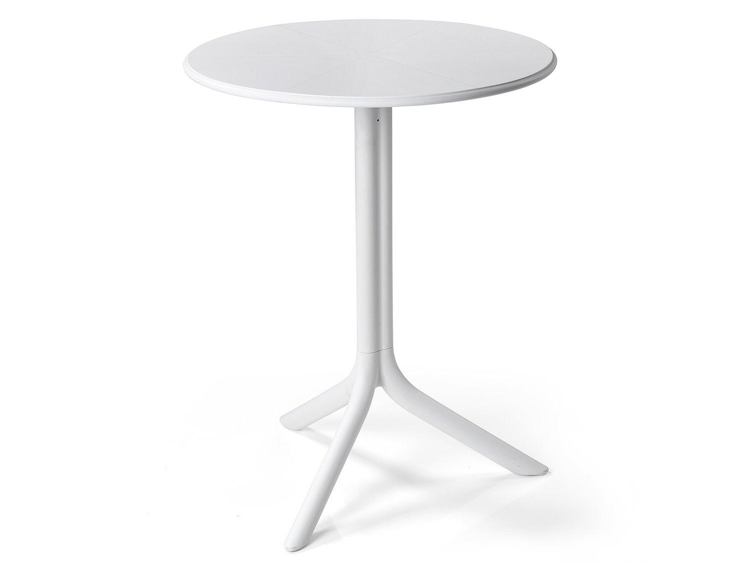 Nardi Spritz Resin Bianco Round Outdoor Patio Dining Table