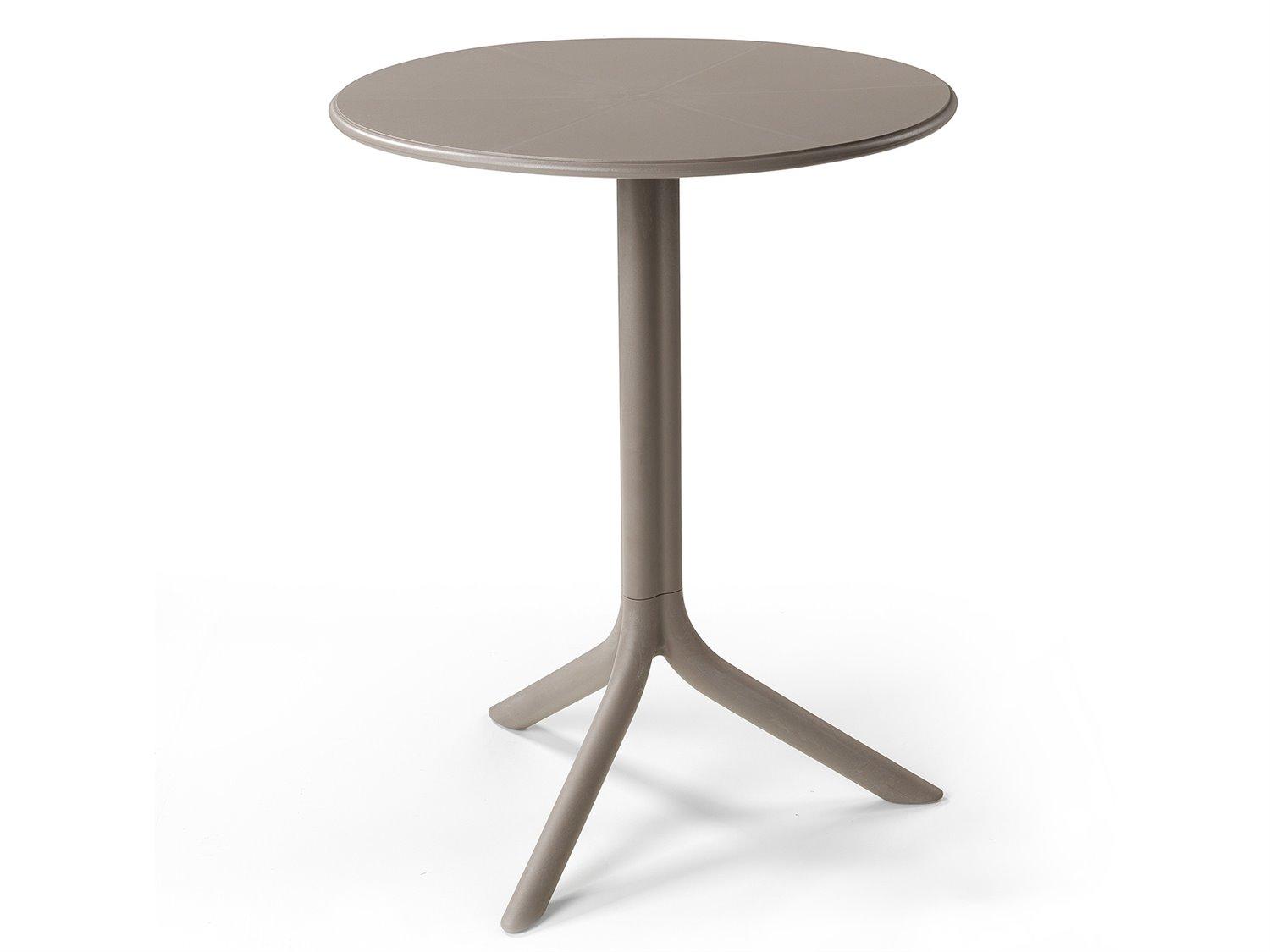 Nardi Spritz Resin Tortora Round Patio Dining Table