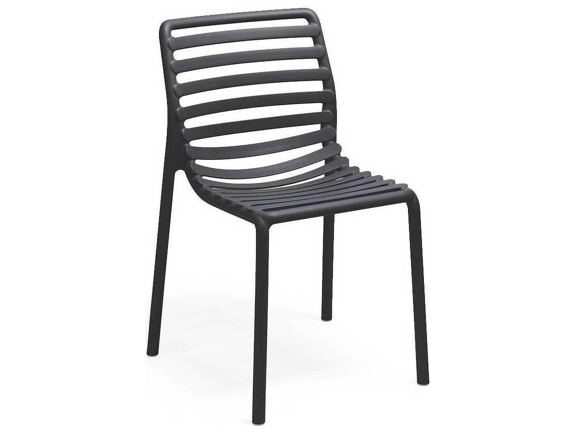 Nardi Doga Resin Antracite Stackable Bistro Chair