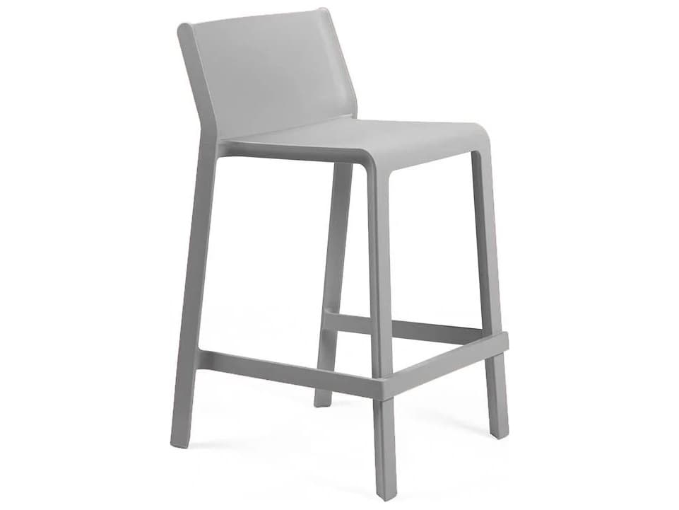 Nardi Trill Resin Grigio Stackable Stool Mini