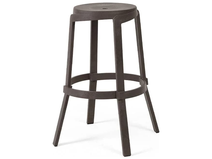 Nardi Stack Resin Terra Stackable Maxi Outdoor Bar Stool