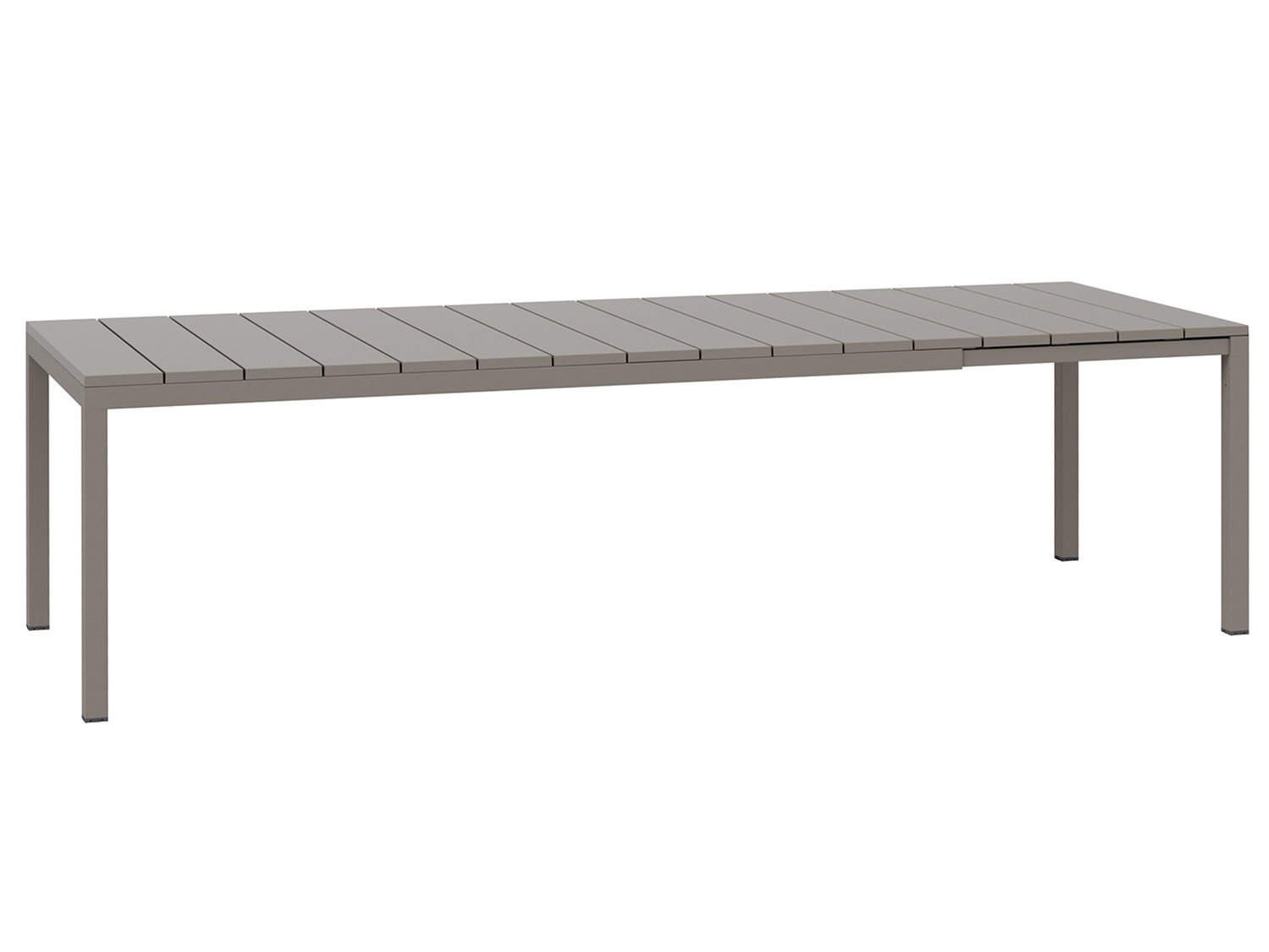 Nardi Rio Rectangular Extendable Outdoor Patio Dining Table