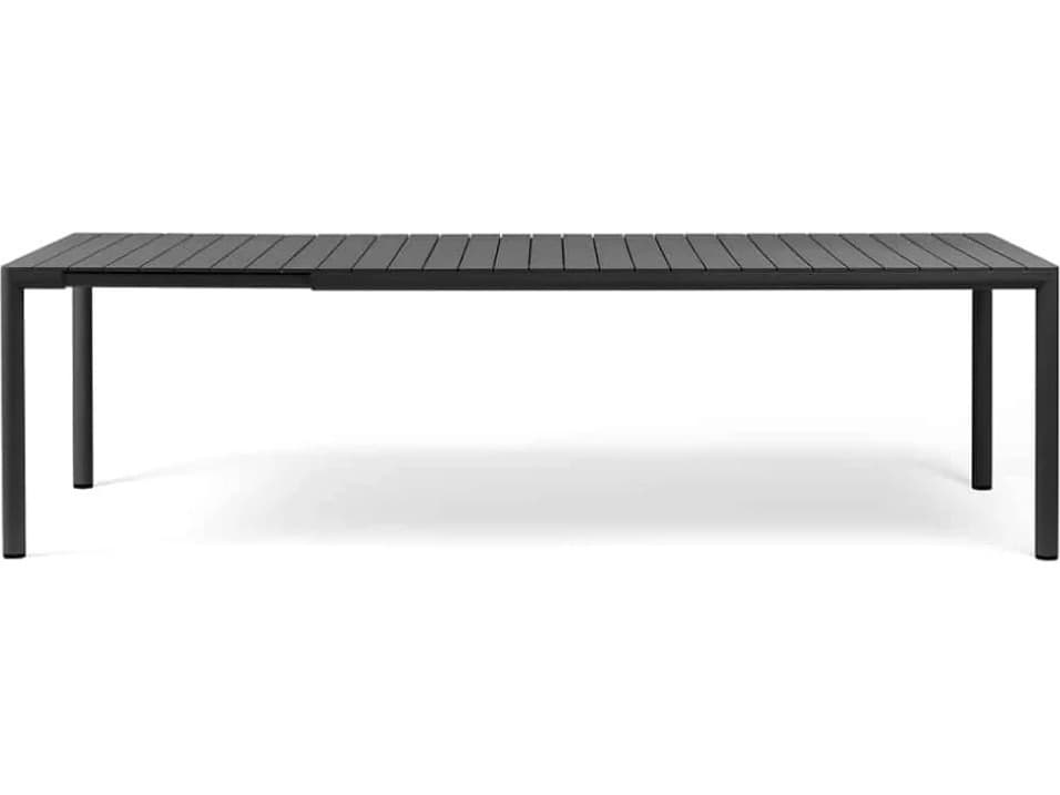 Nardi Tevere Antracite Aluminum Rectangular Dining Table