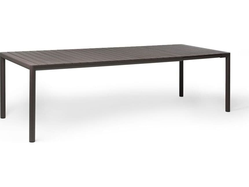 Nardi Tevere Terra Aluminum Rectangular Dining Table