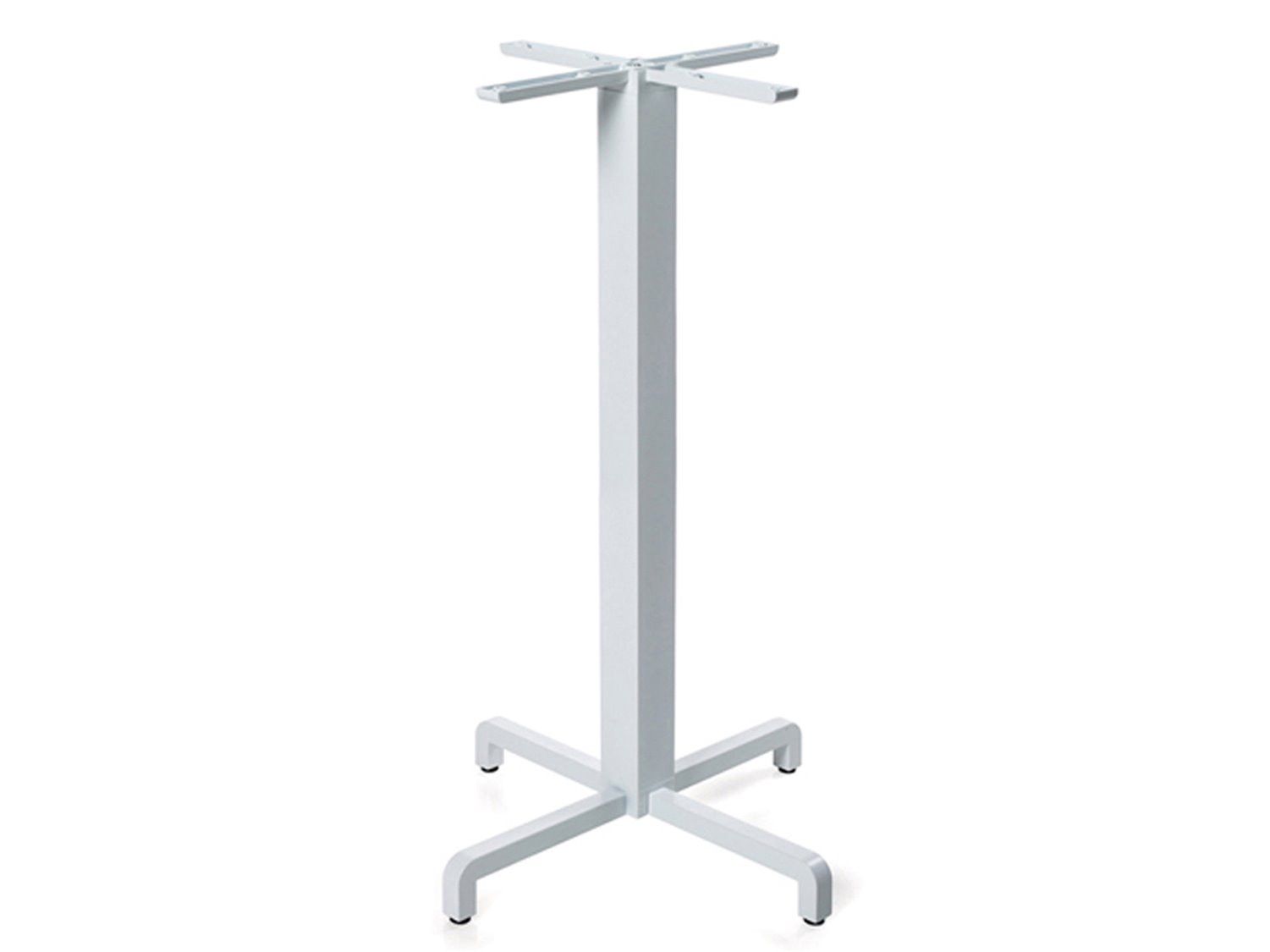 Nardi Fiore Aluminum Bianco Bar Height Table Base