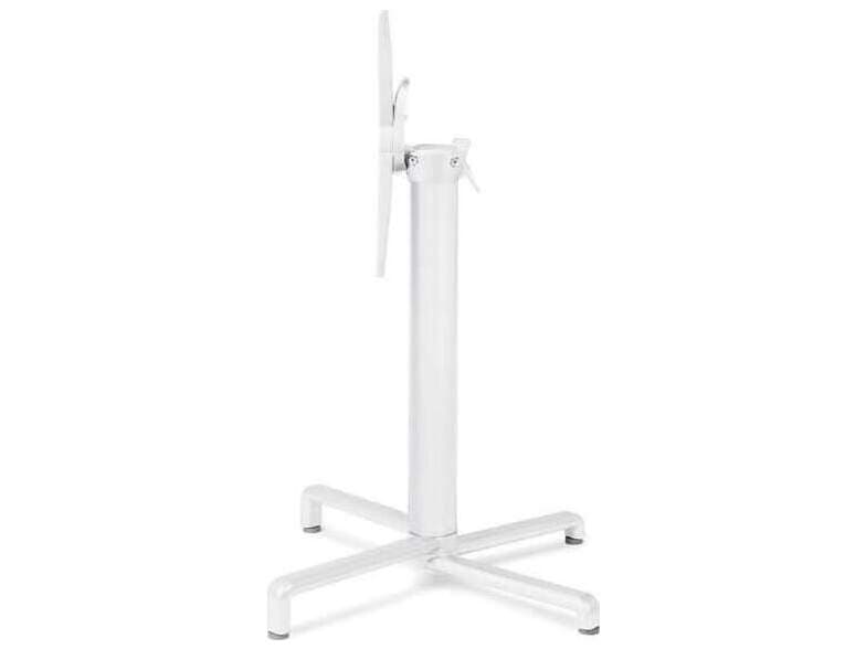 Nardi Scudo Aluminum Bianco Tilting Table Base