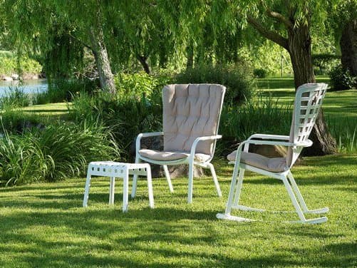 Nardi Folio Resin Bianco Patio Lounge Set