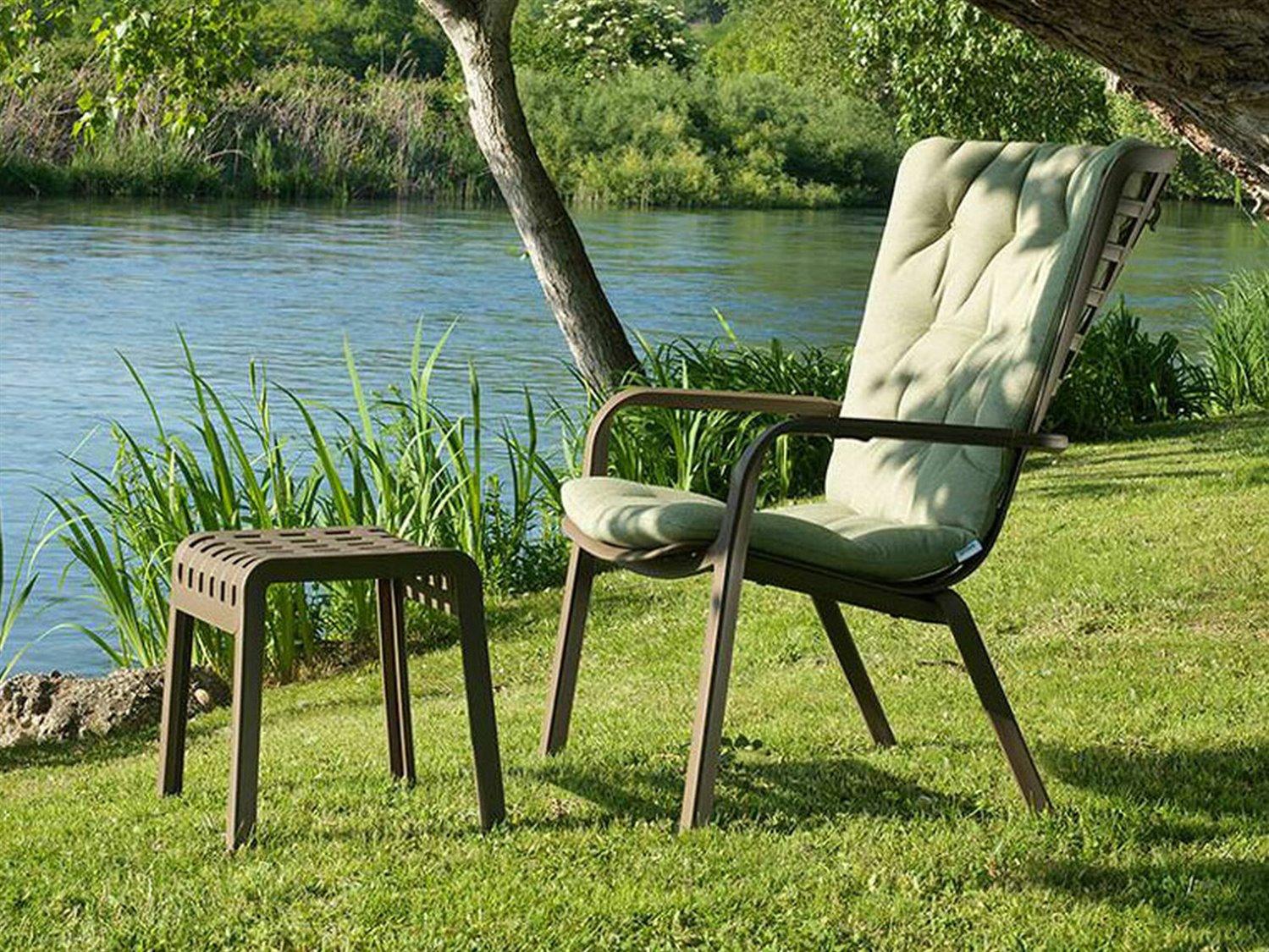 Nardi Folio Resin Tabacco Outdoor Lounge Set