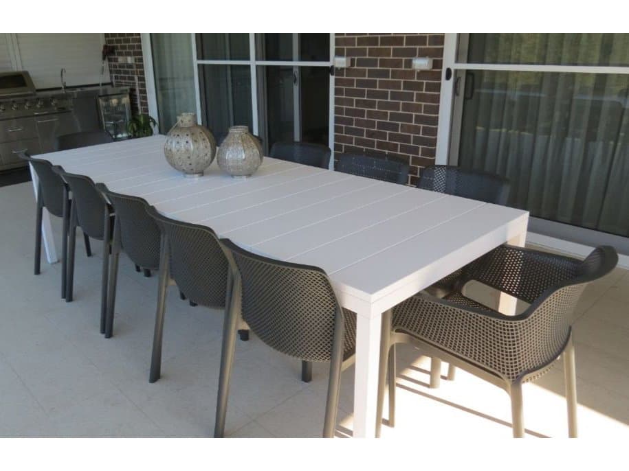 Nardi NET Resin Antracite/Bianco Patio Dining Set