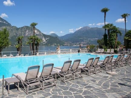 Nardi Atlantico Sling Resin Tortora Patio Lounge Set