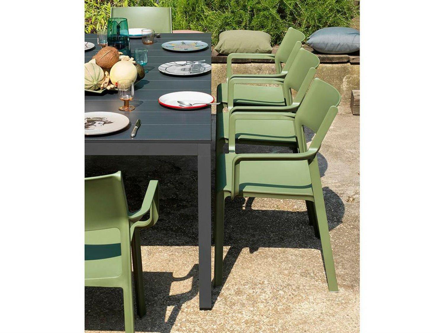 Nardi Trill Resin Agave/Antracite Outdoor Dining Set