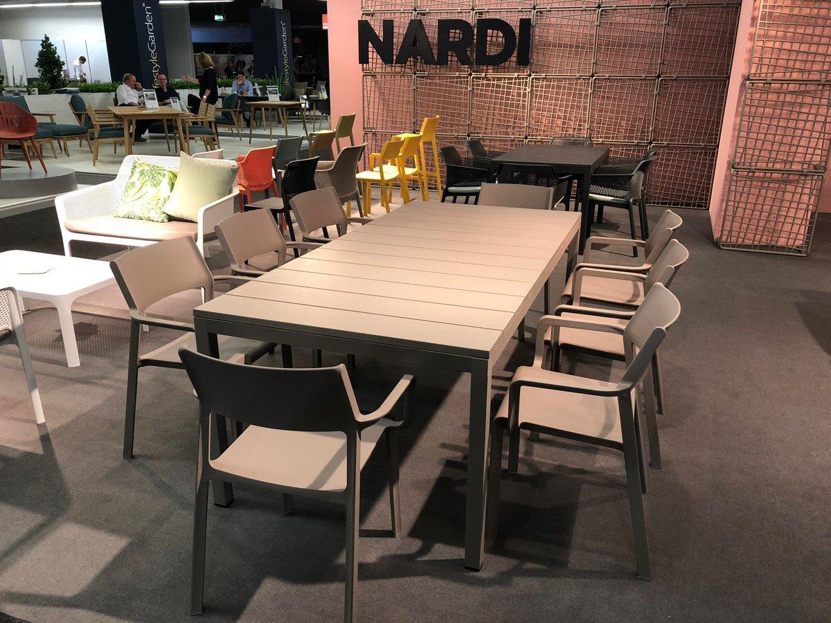 Nardi Trill Resin Tortora Patio Dining Set