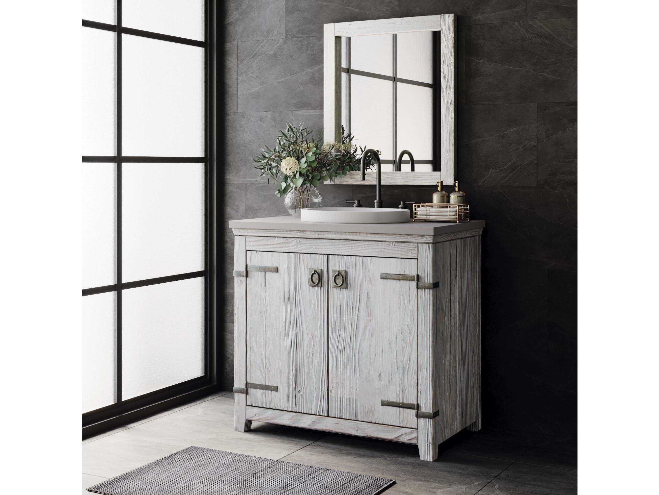 Native Trails Americana Driftwood 36" Vanity Base