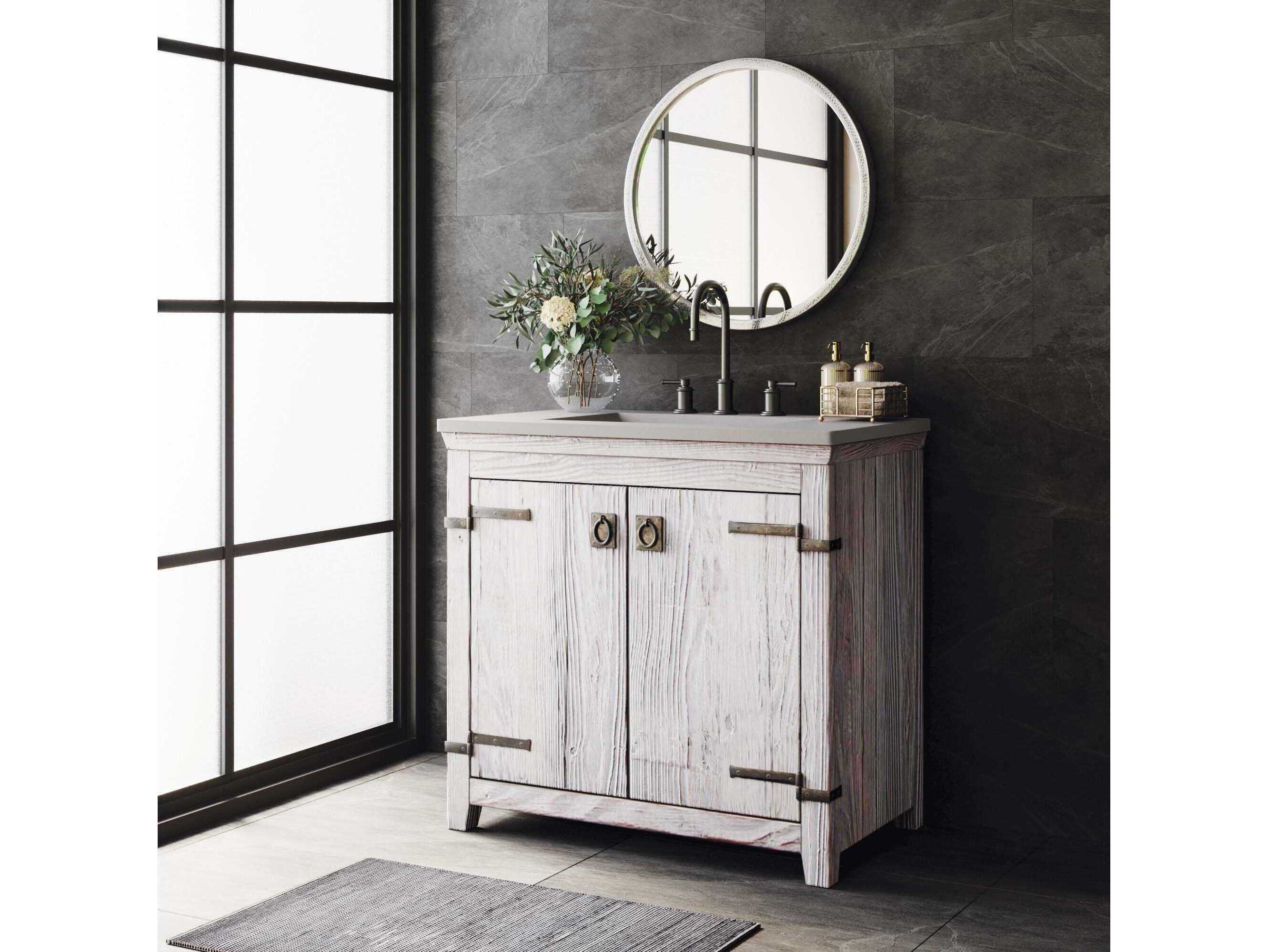 Native Trails Americana Driftwood 36" Vanity Base