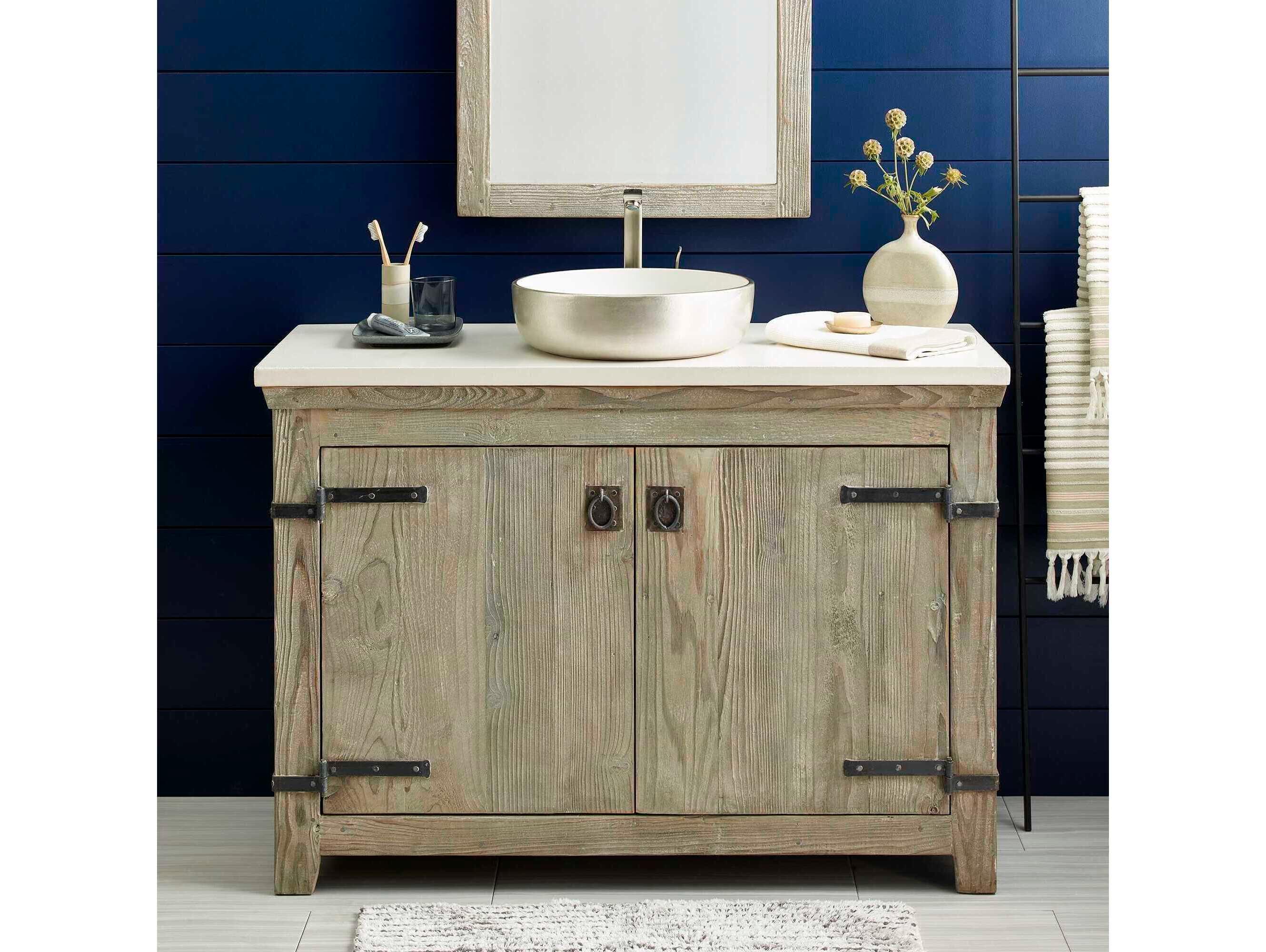 Native Trails Americana Driftwood 48" Vanity Base