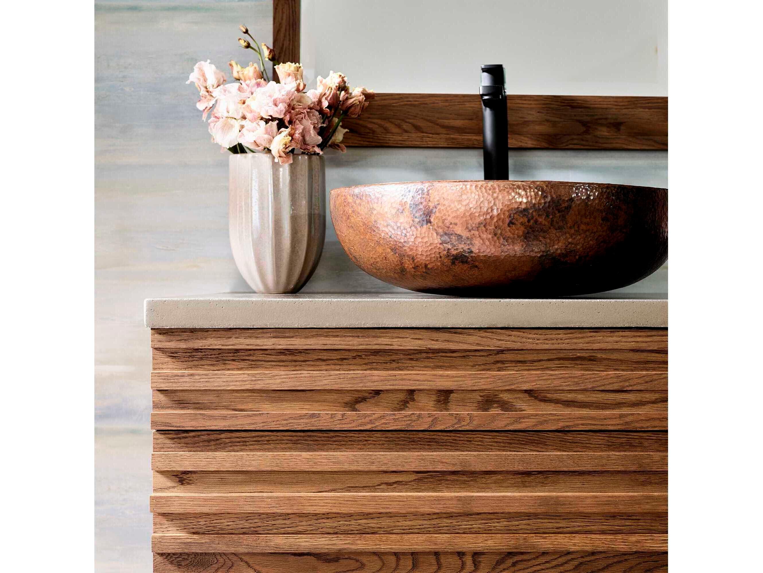 Native Trails Winemaker Cask Oak 30" Vanity Base