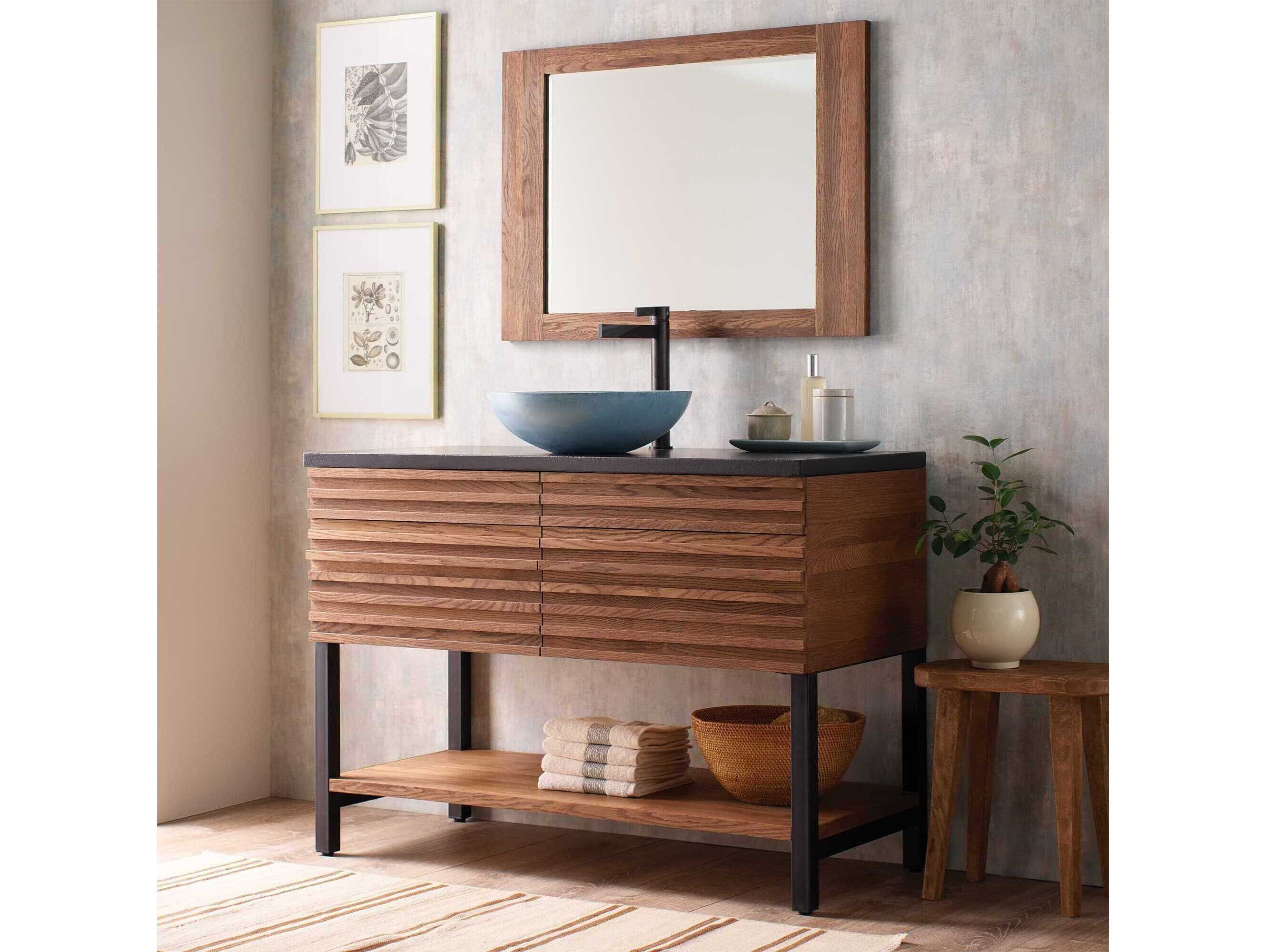 Native Trails Winemaker Cask Oak 48" Vanity Base