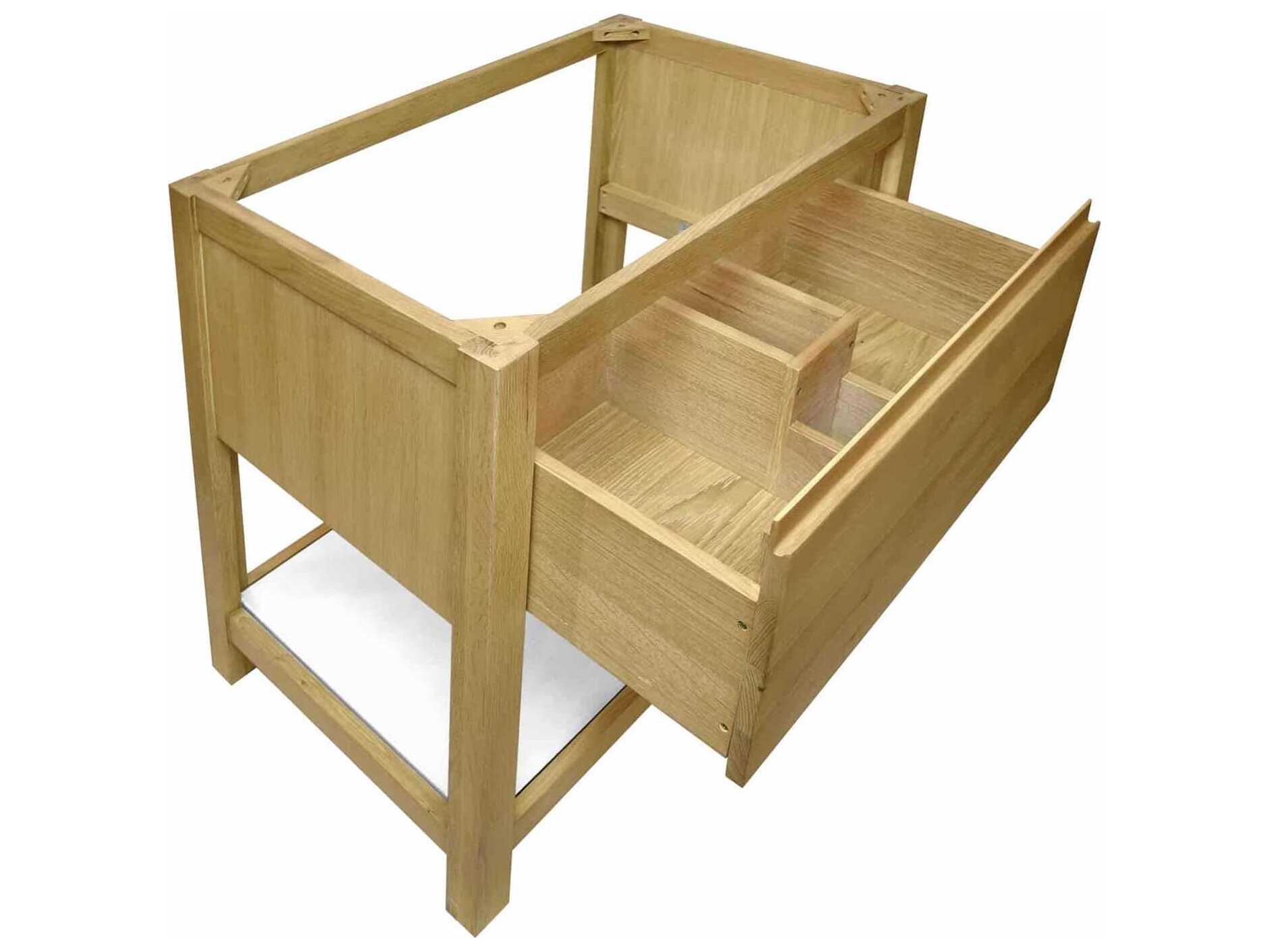 Native Trails Solace Sunrise 30" Vanity Base with Pearl Shelf