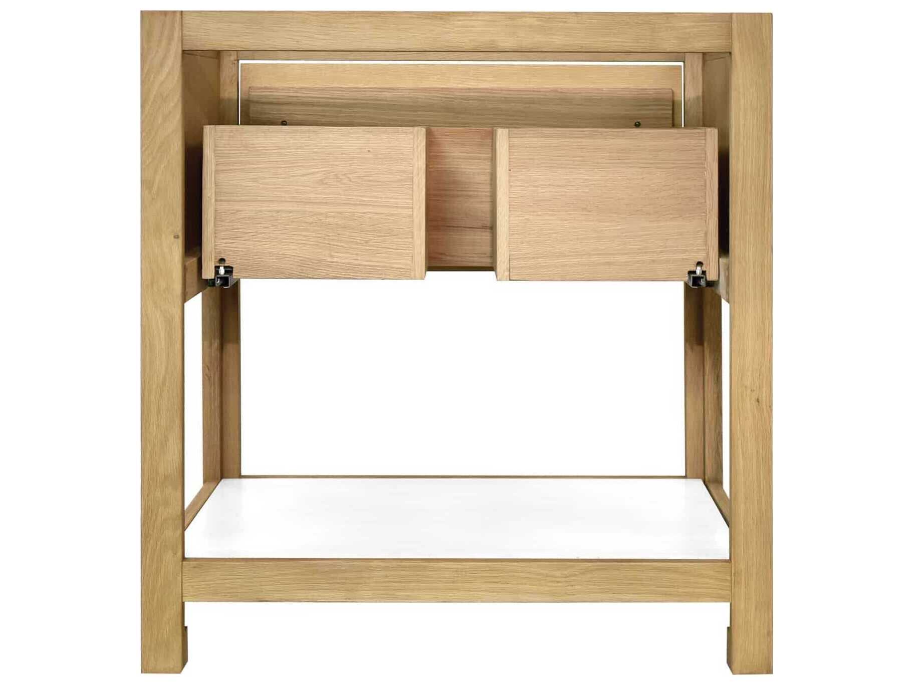 Native Trails Solace Sunrise 30" Vanity Base with Pearl Shelf