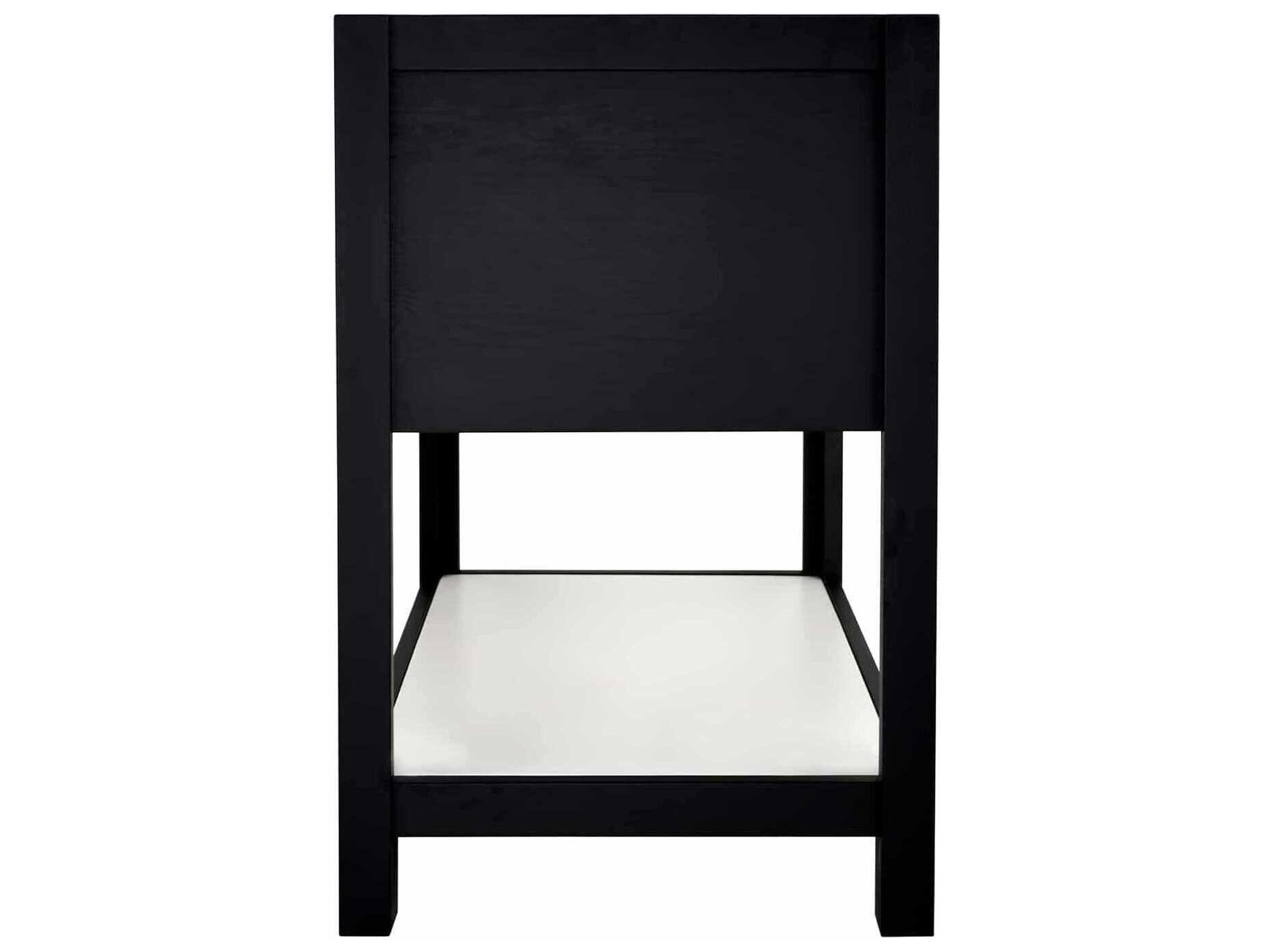 Native Trails Solace Midnight 30" Vanity Base with Pearl Shelf