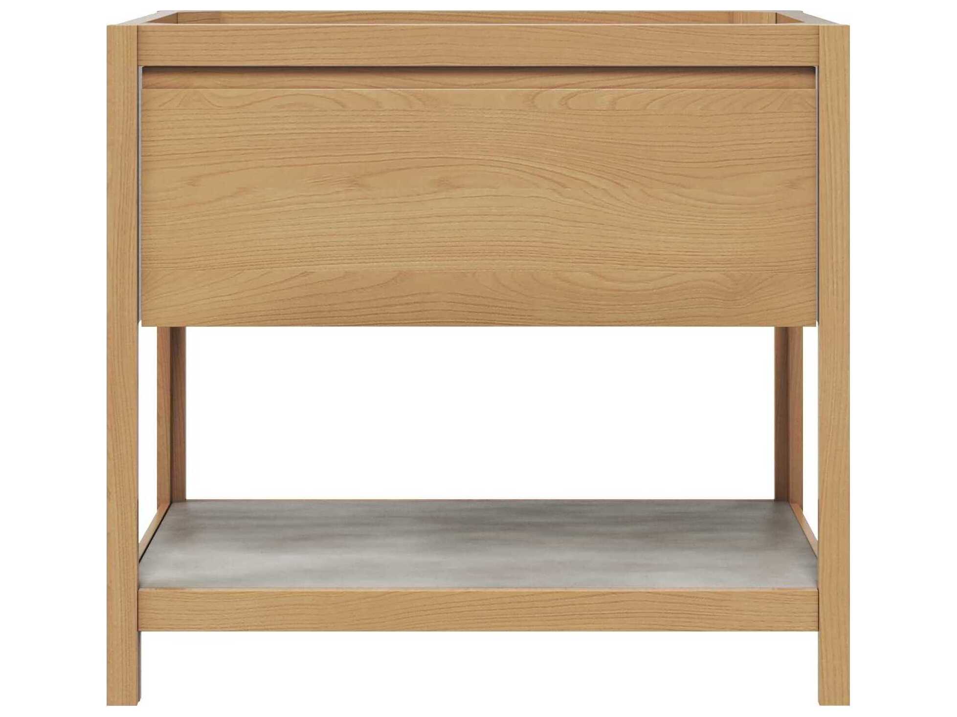 Native Trails Solace Sunrise 36" Vanity Base with Ash Shelf