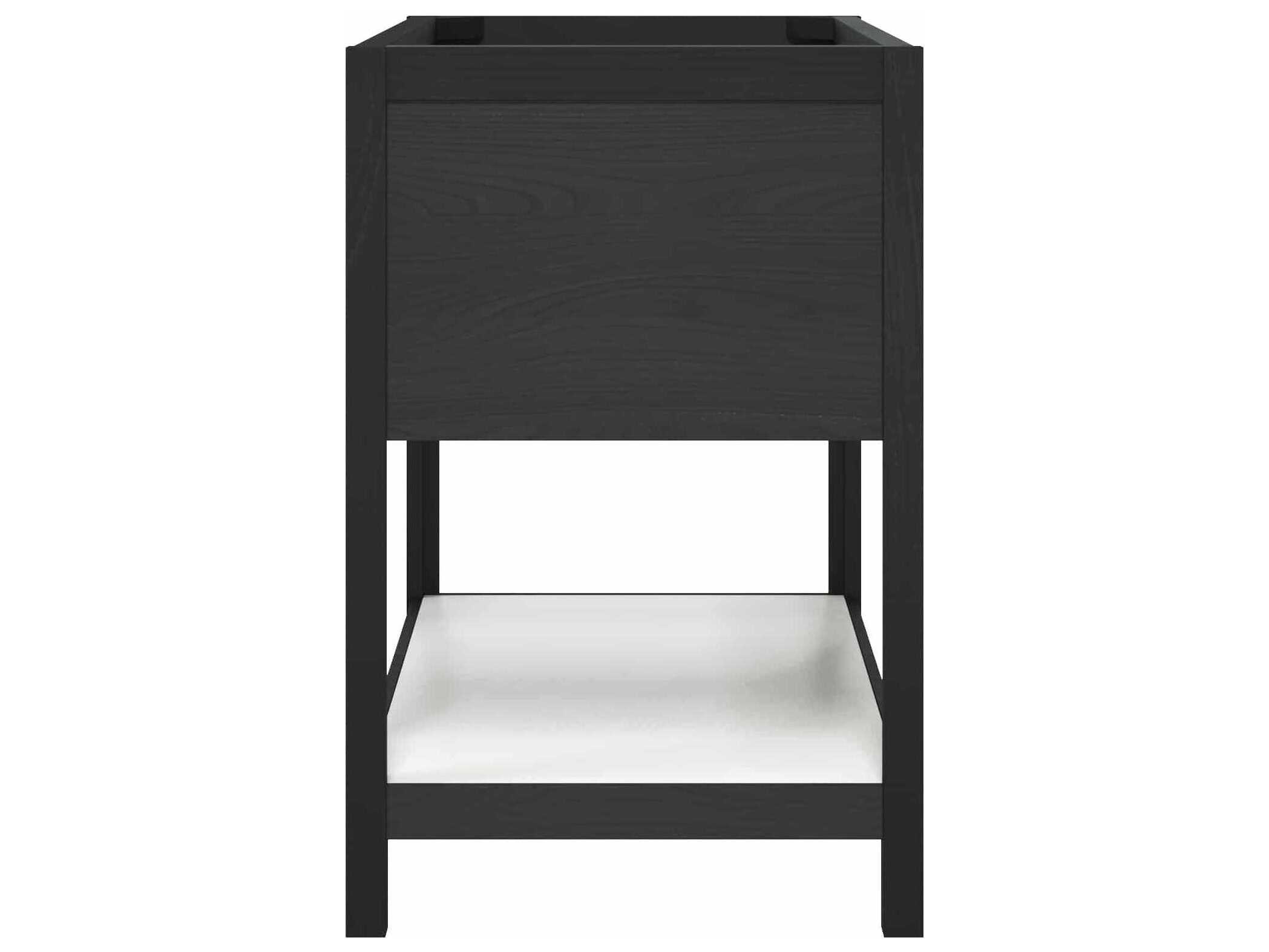 Native Trails Solace Midnight 36" Vanity Base with Pearl Shelf