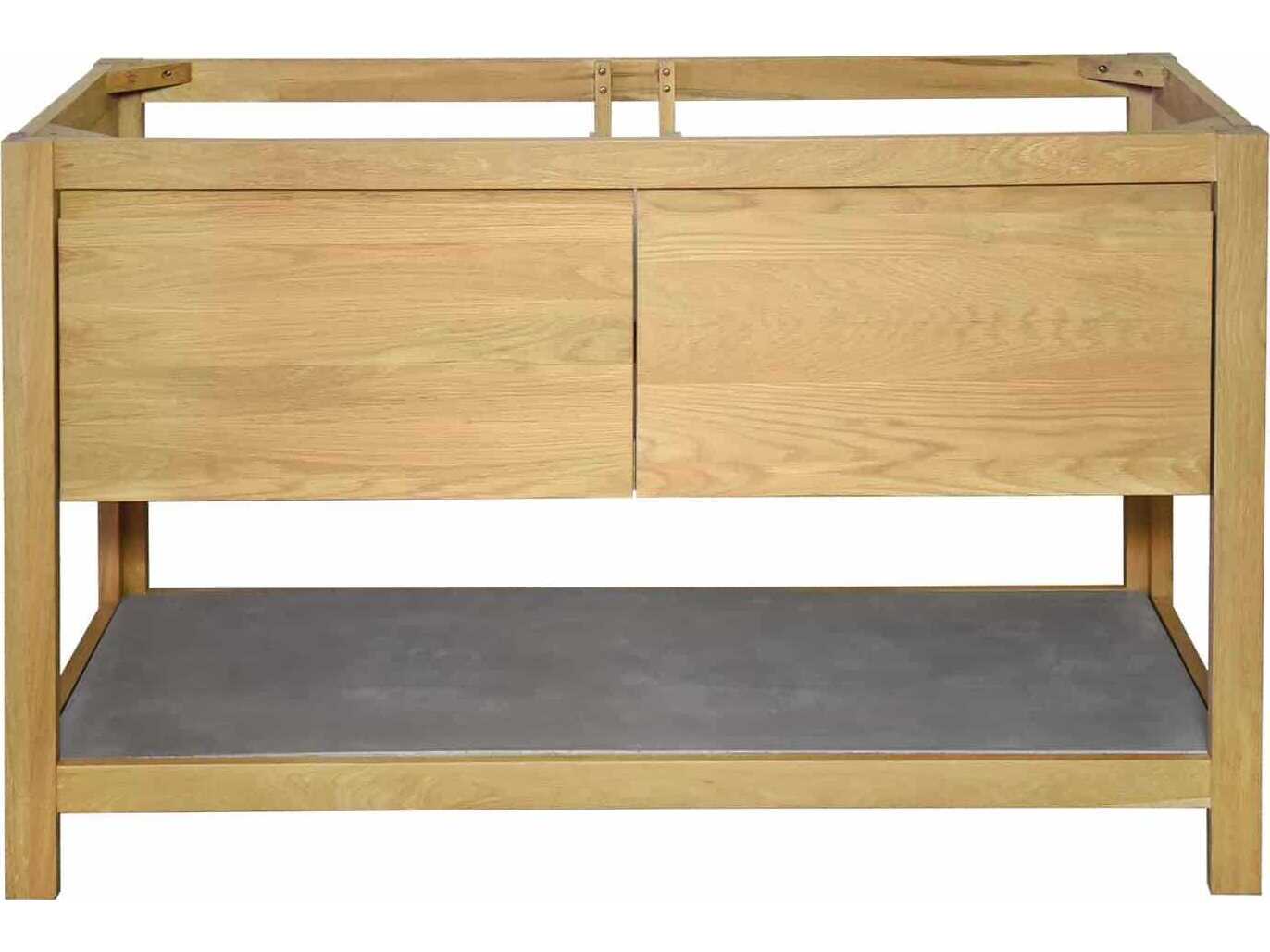 Native Trails Solace Sunrise 48" Vanity Base with Ash Shelf