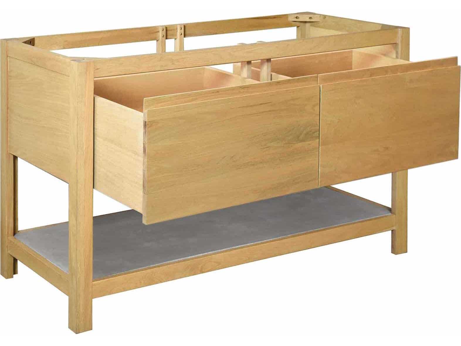 Native Trails Solace Sunrise 48" Vanity Base with Ash Shelf
