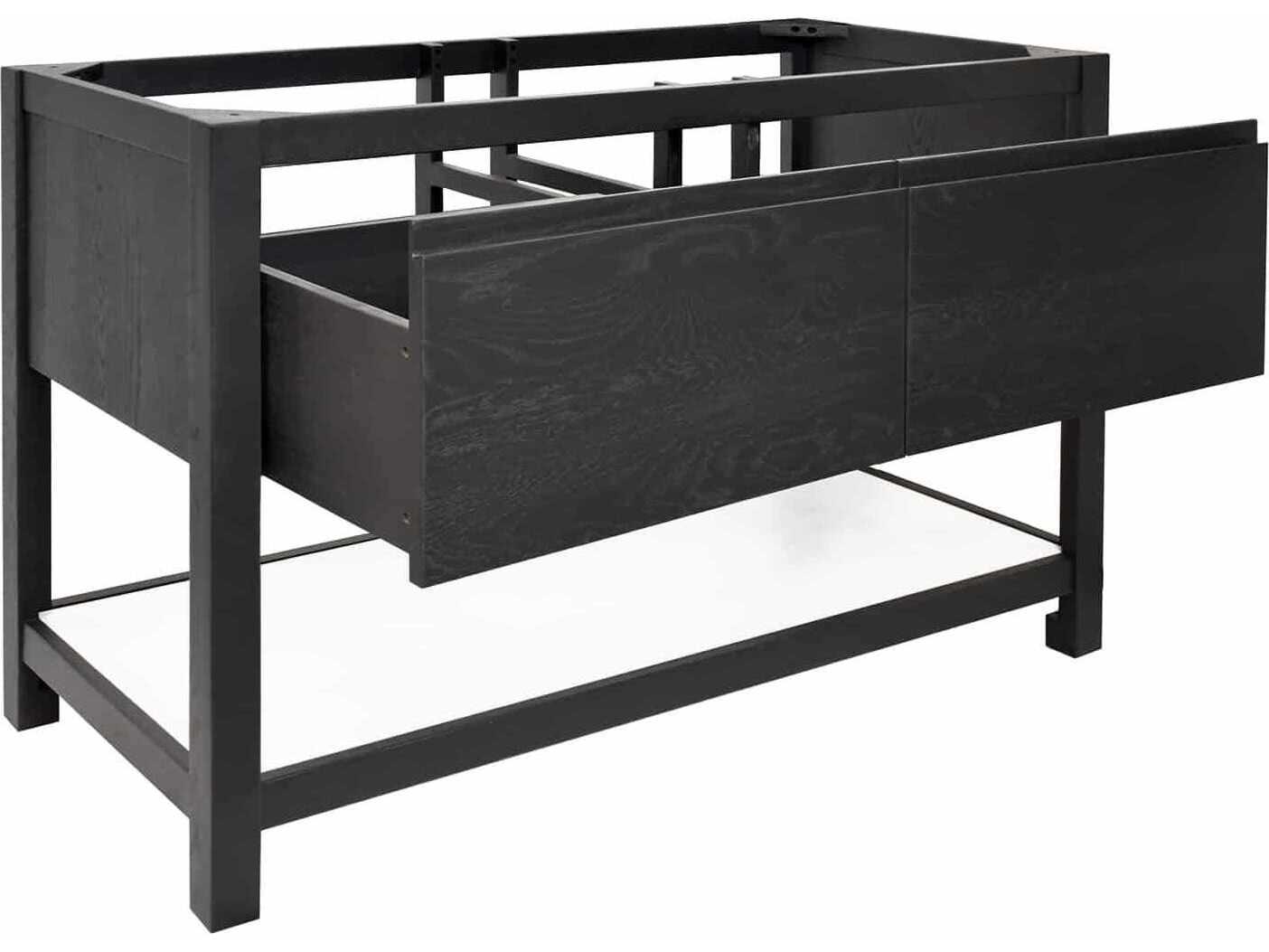 Native Trails Solace Midnight 48" Vanity Base with Pearl Shelf