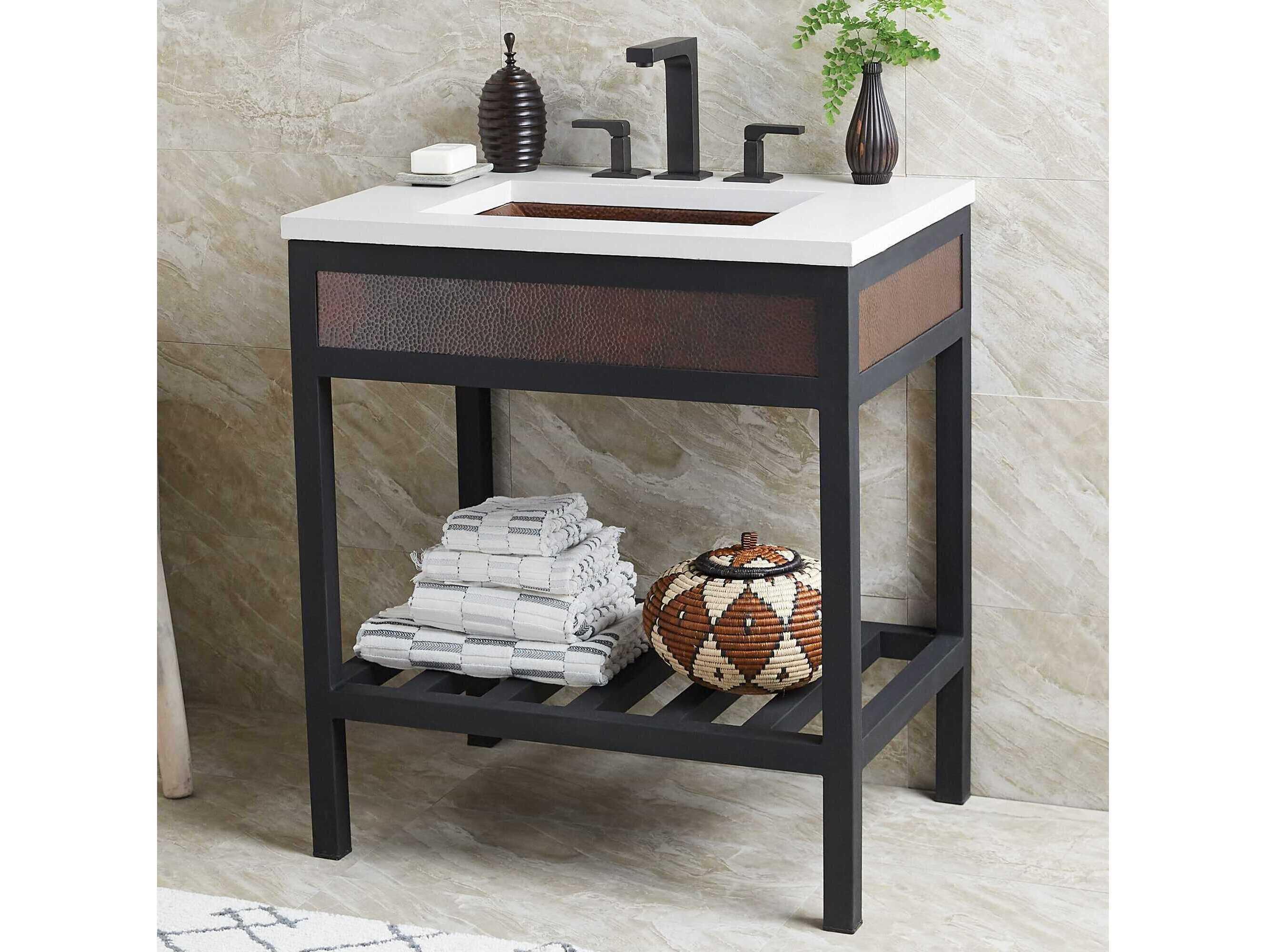 Native Trails Cuzco Antique Copper 30" Vanity Base