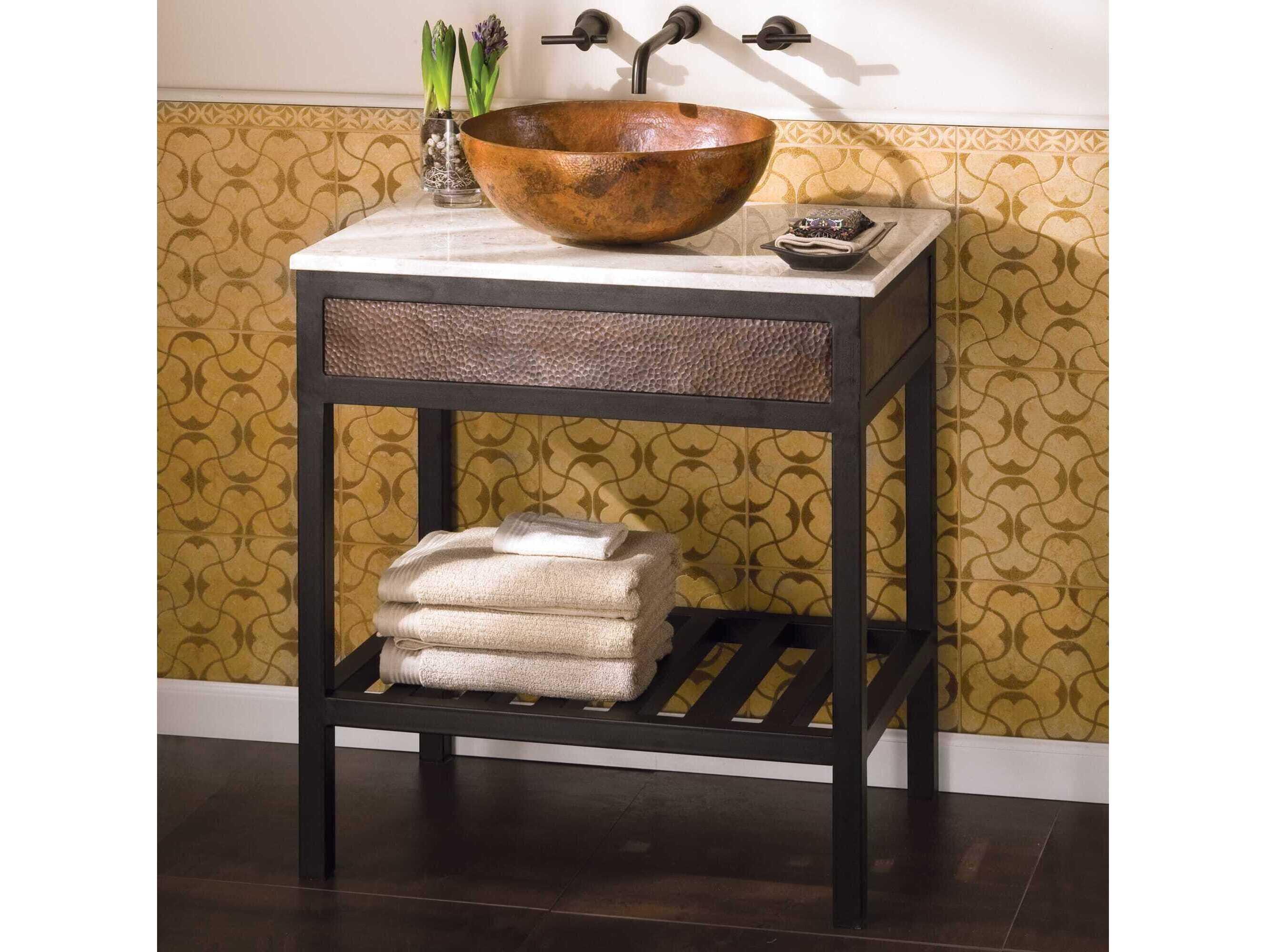 Native Trails Cuzco Antique Copper 30" Vanity Base