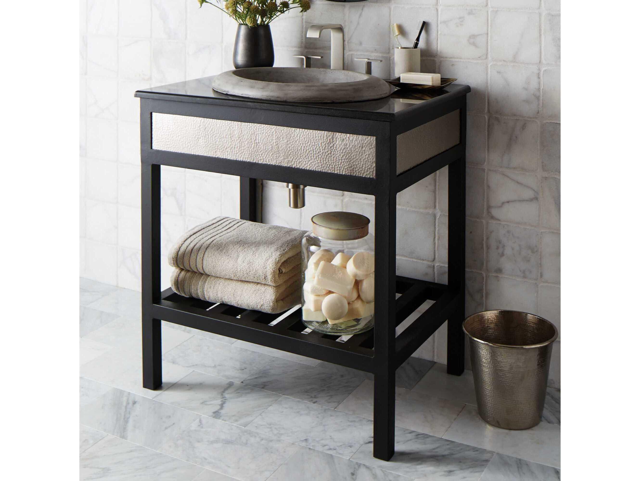 Native Trails Cuzco Brushed Nickel 30" Vanity Base