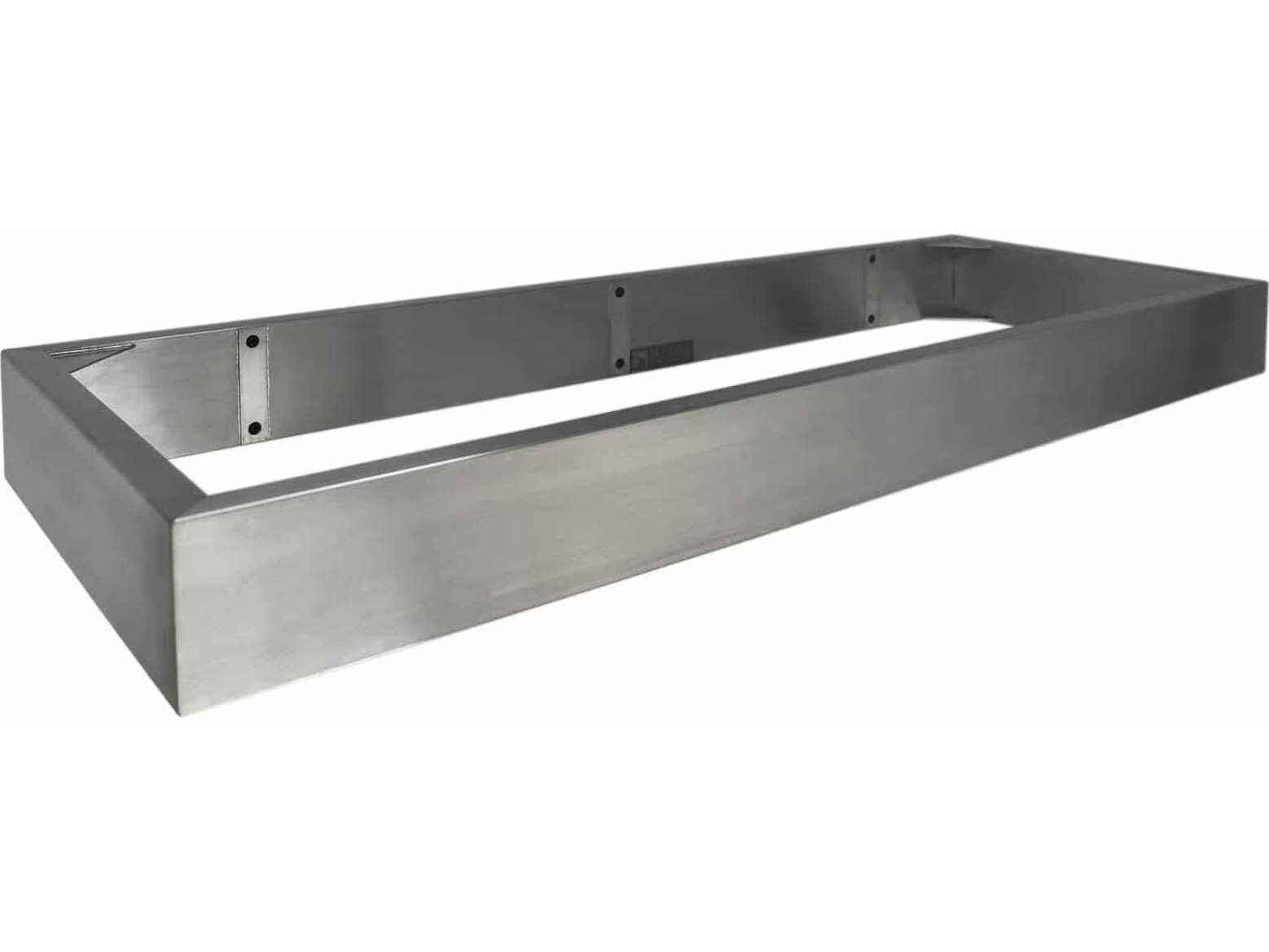 Native Trails Zaca Stainless Steel 48" Wall Mount Vanity Base