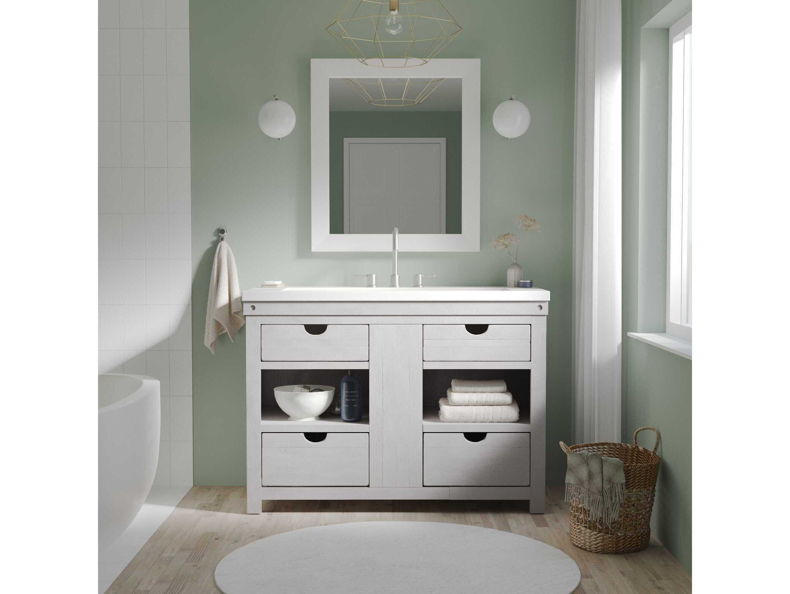 Native Trails Vintner's Grigio 48" Vanity Base
