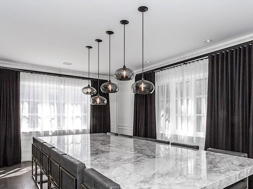 Niche Silica Aurora 1-Light Gray Round Mini Pendant