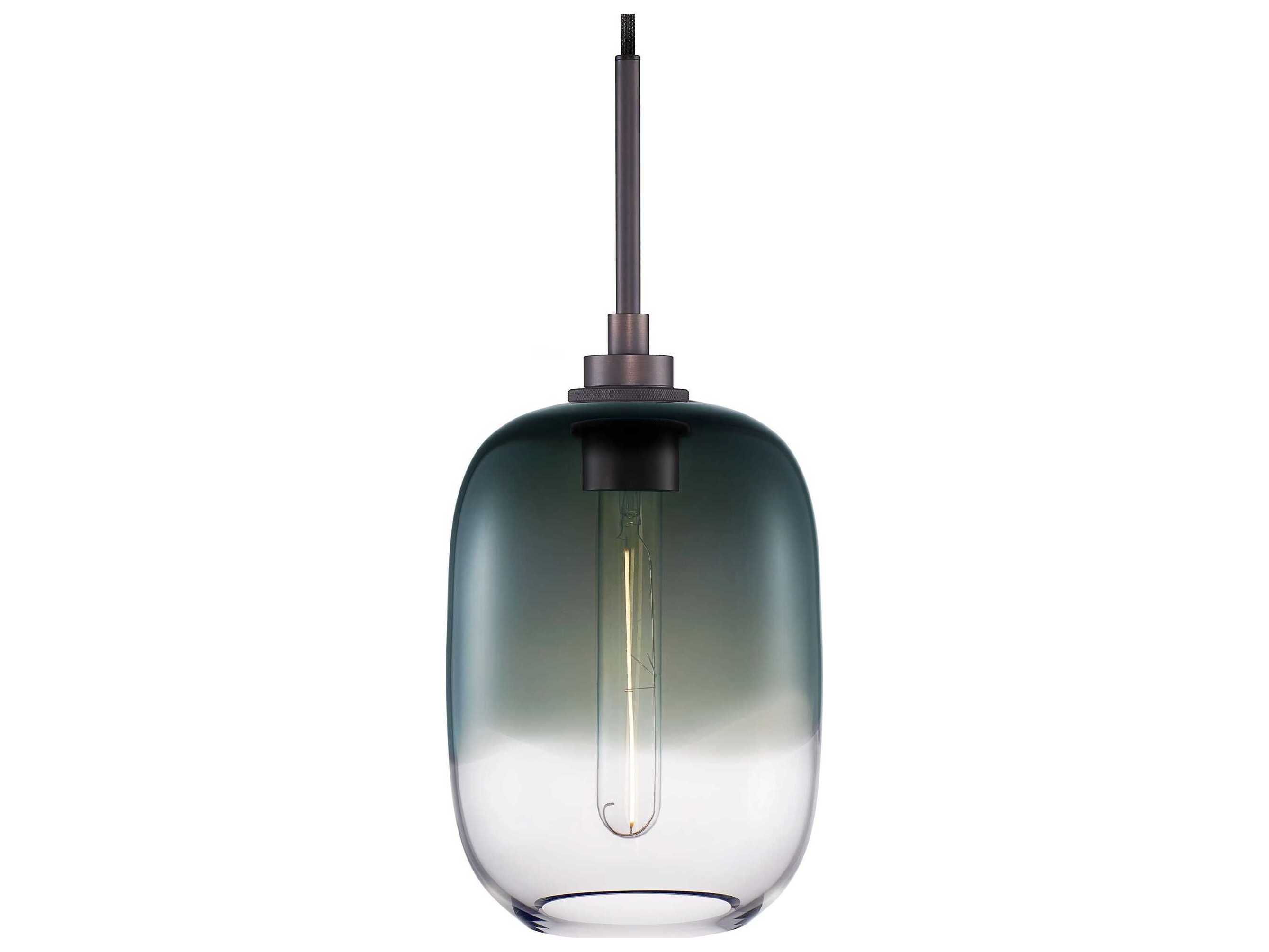 Niche Balon Ombra 1-Light Storm Clear Gray Mini Pendant