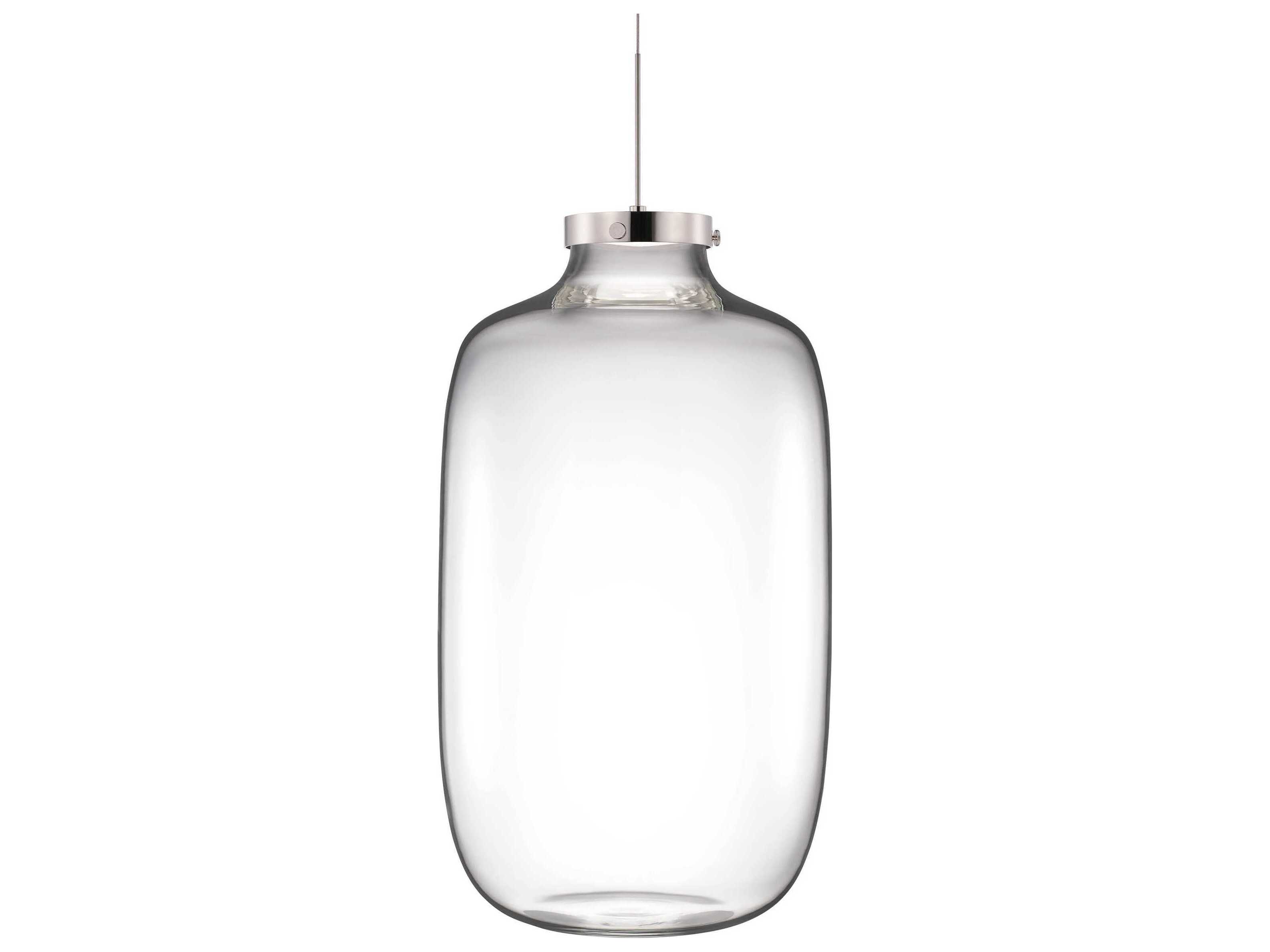 Niche Constellation Brava Tall Clear Cylinder Mini Pendant