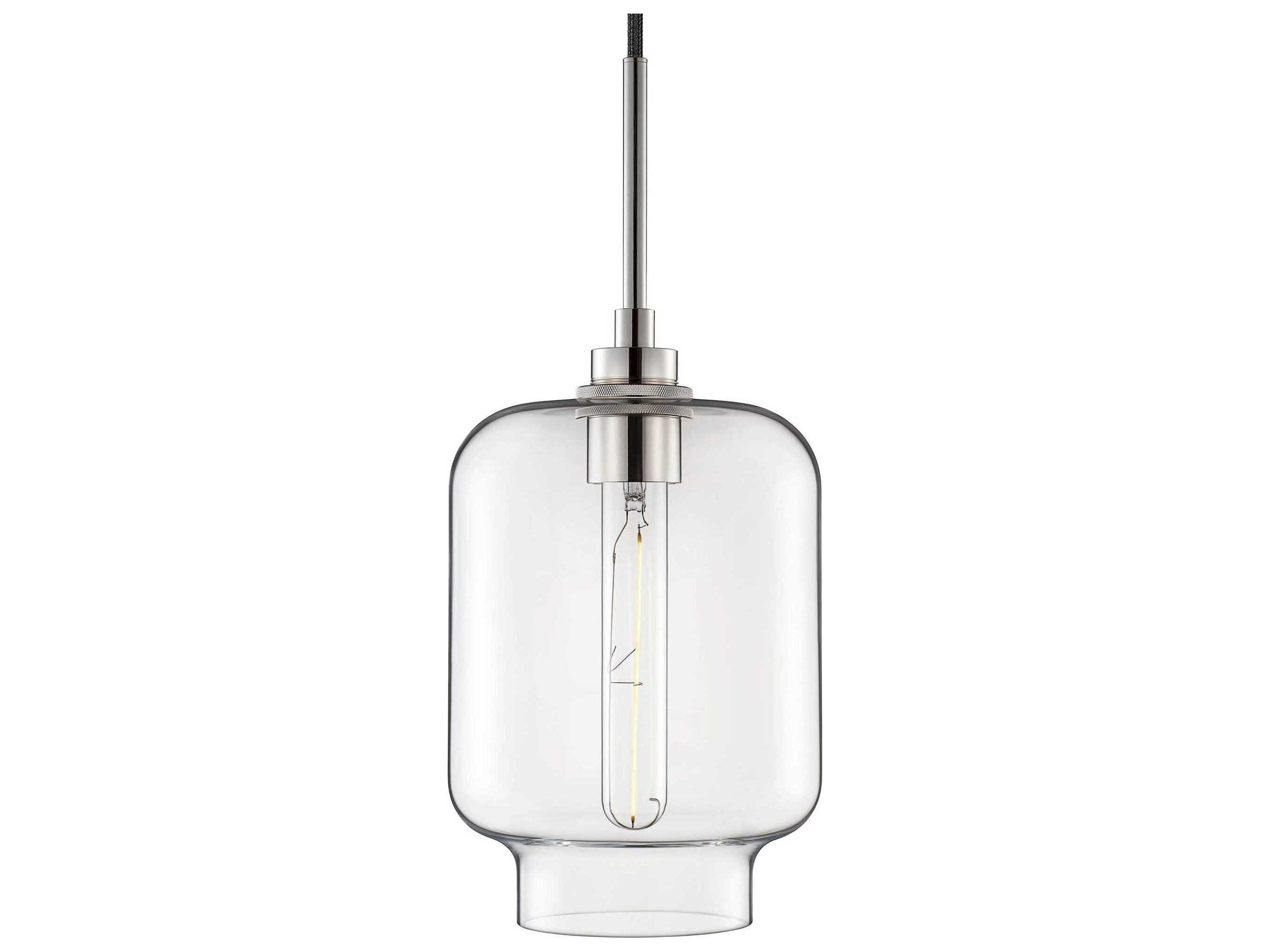 Niche Crystalline Calla 1-Light Clear Mini Pendant