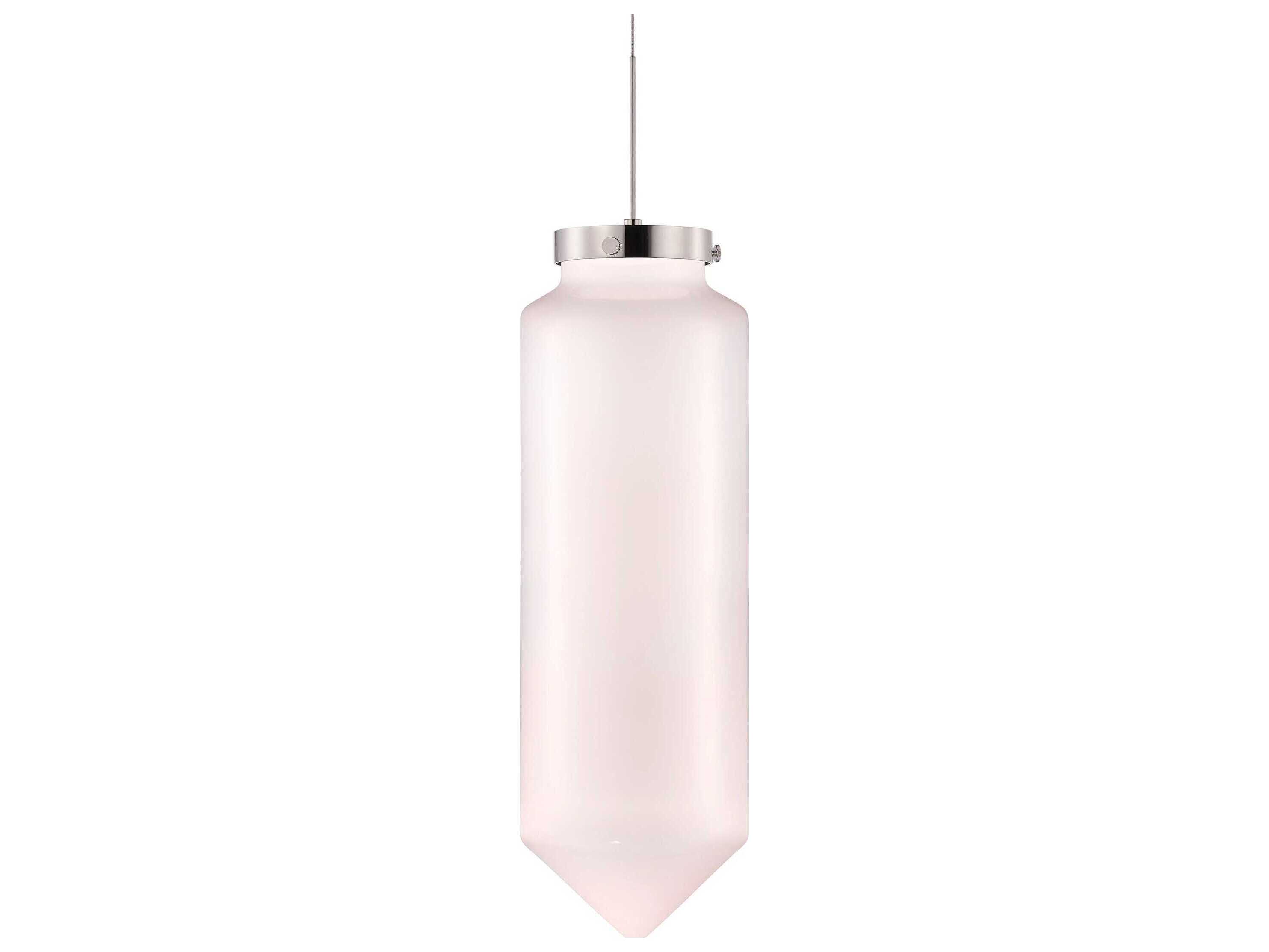 Niche Constellation Dart Grand Opaline White Cylinder Mini Pendant