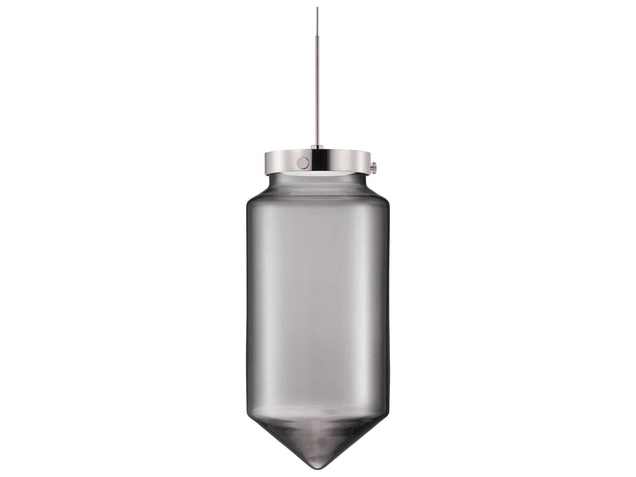 Niche Constellation Dart Petite Gray Cylinder Mini Pendant