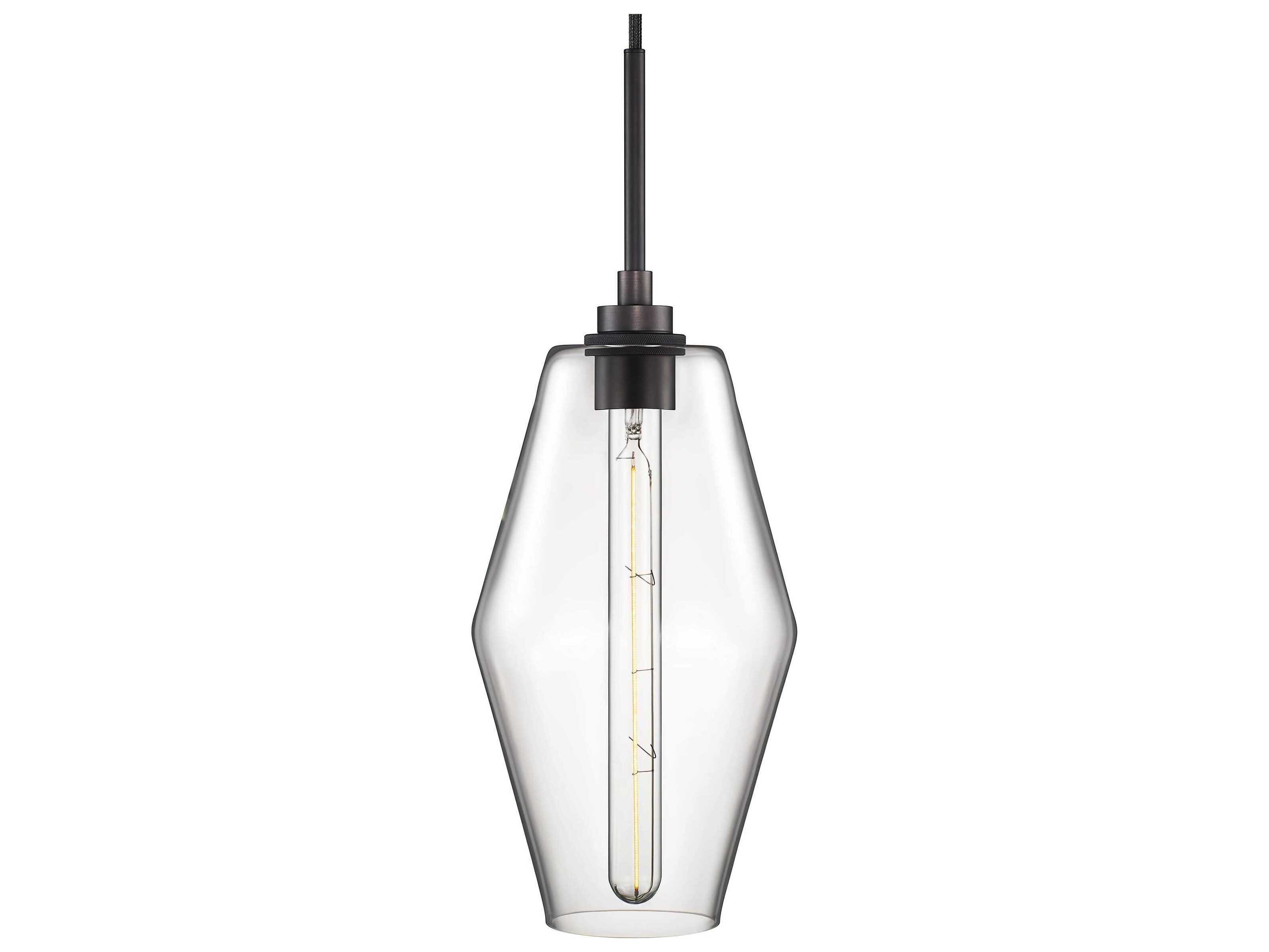 Niche Marquise 1-Light Clear Mini Pendant