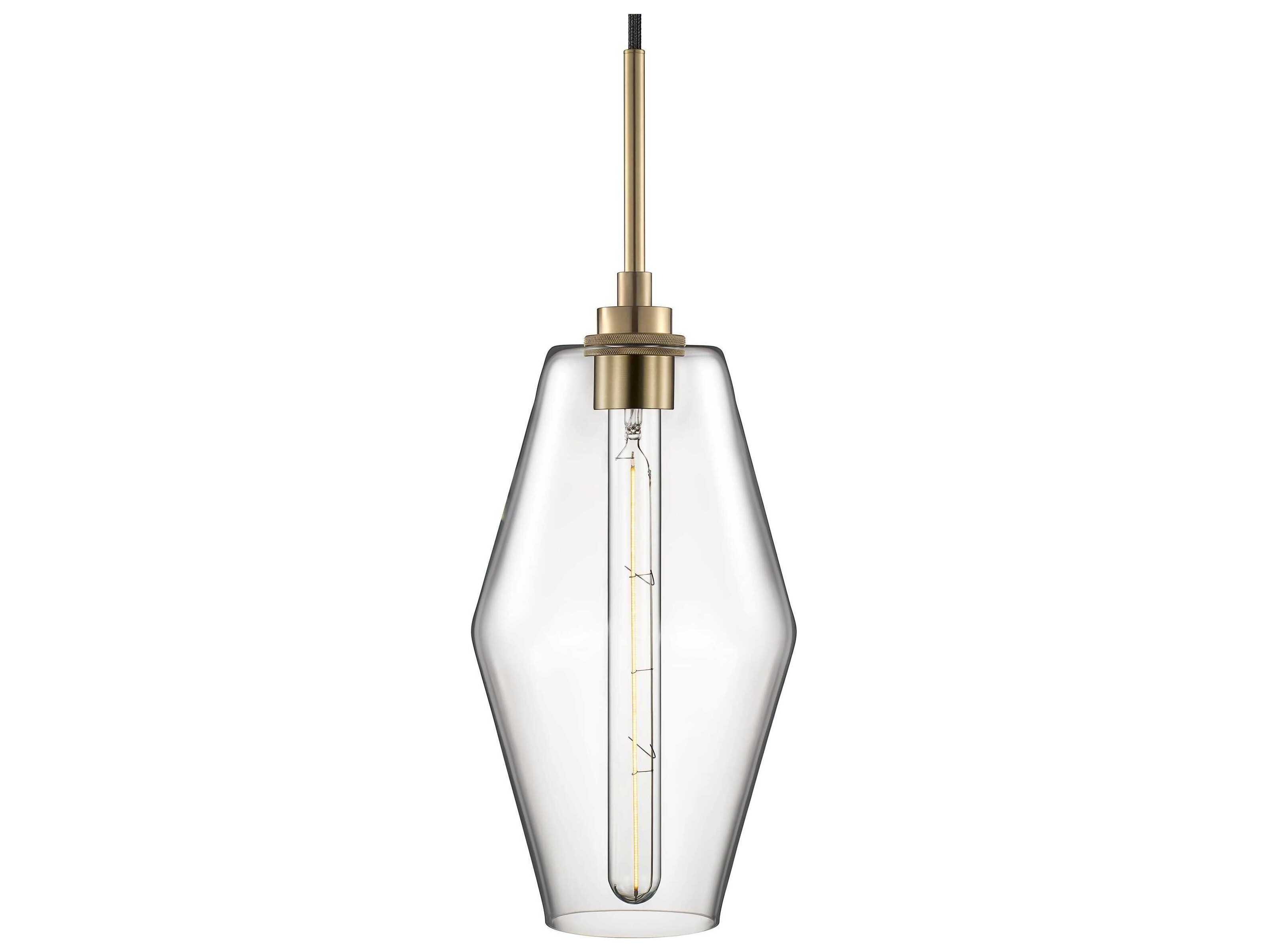 Niche Marquise 1-Light Clear Mini Pendant